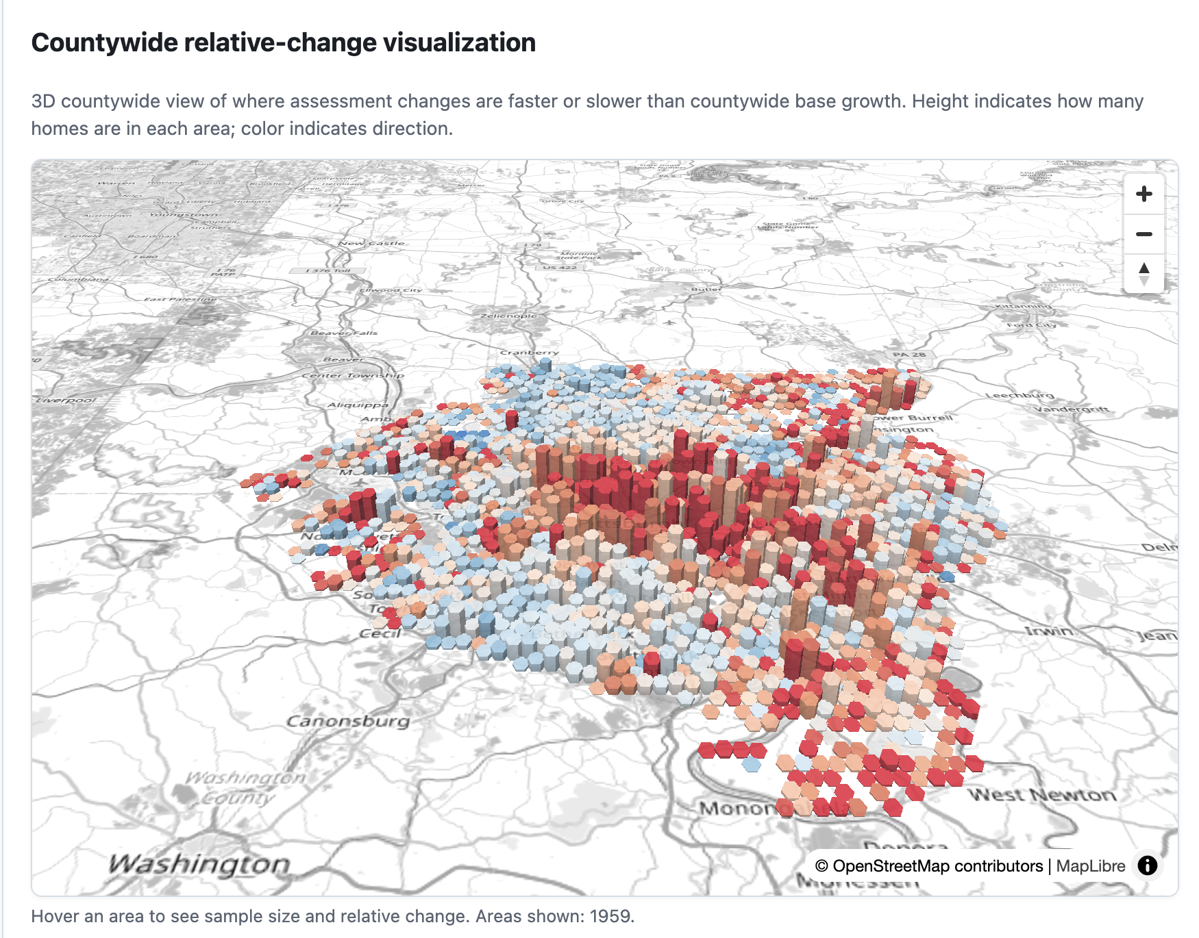 Explore our Open Source Property Reassessment Data