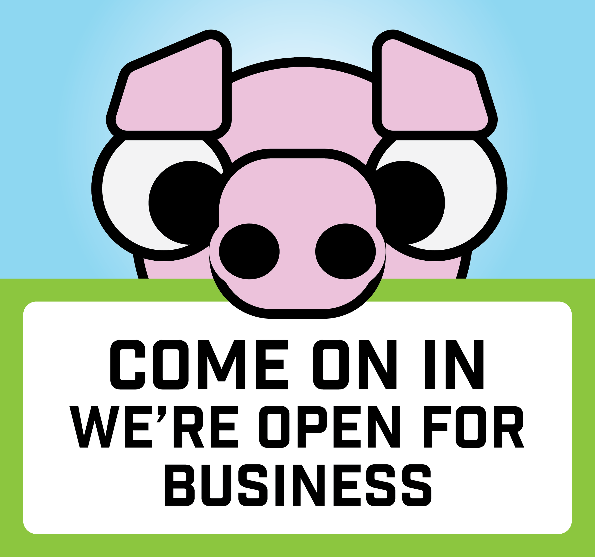 Classroom Restroom Sign - Open
