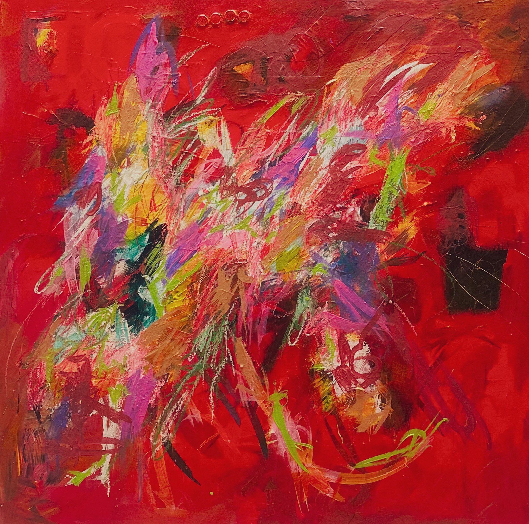 Reflecting On A New Painting