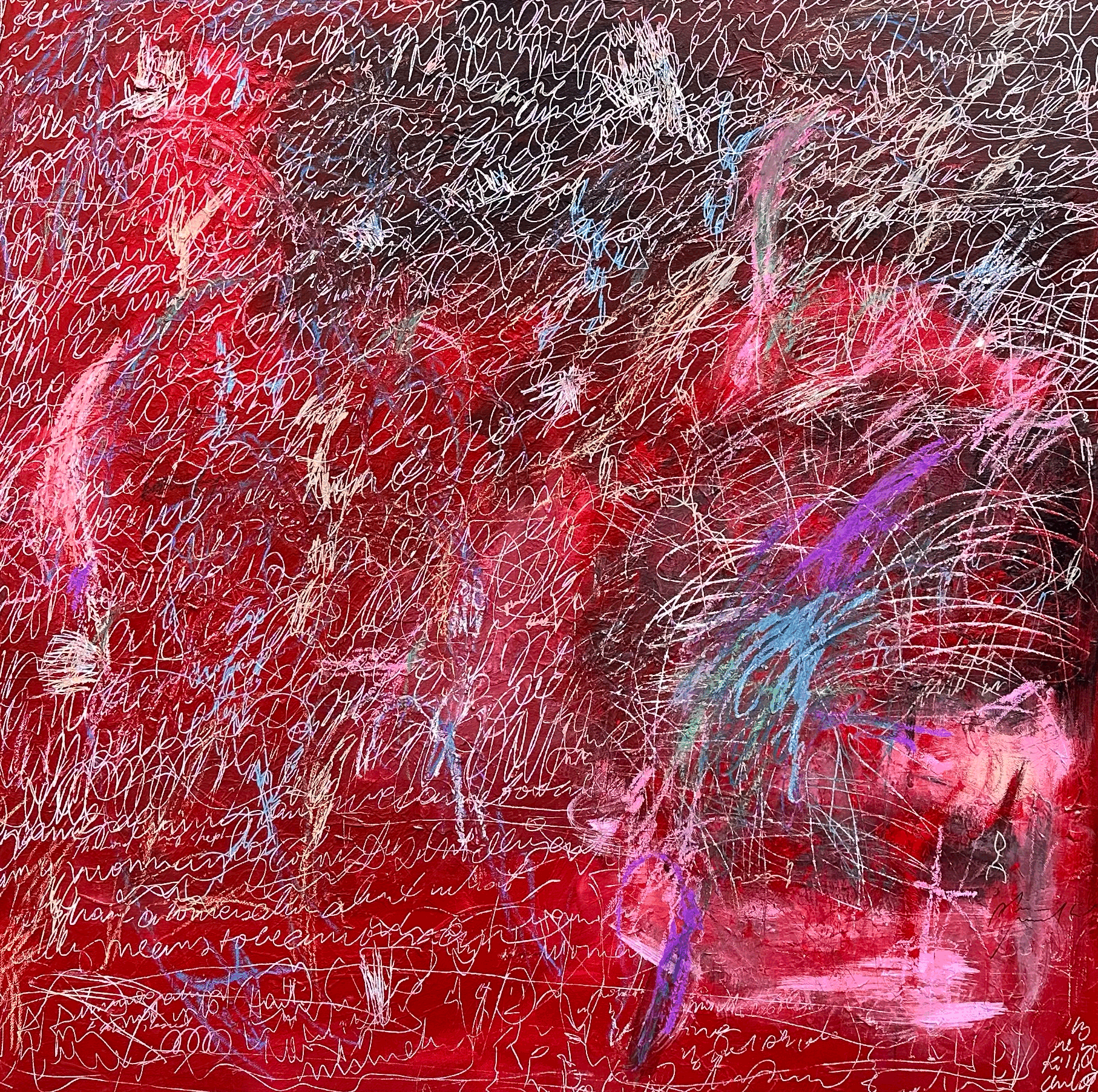 Red Series Painting no. 3