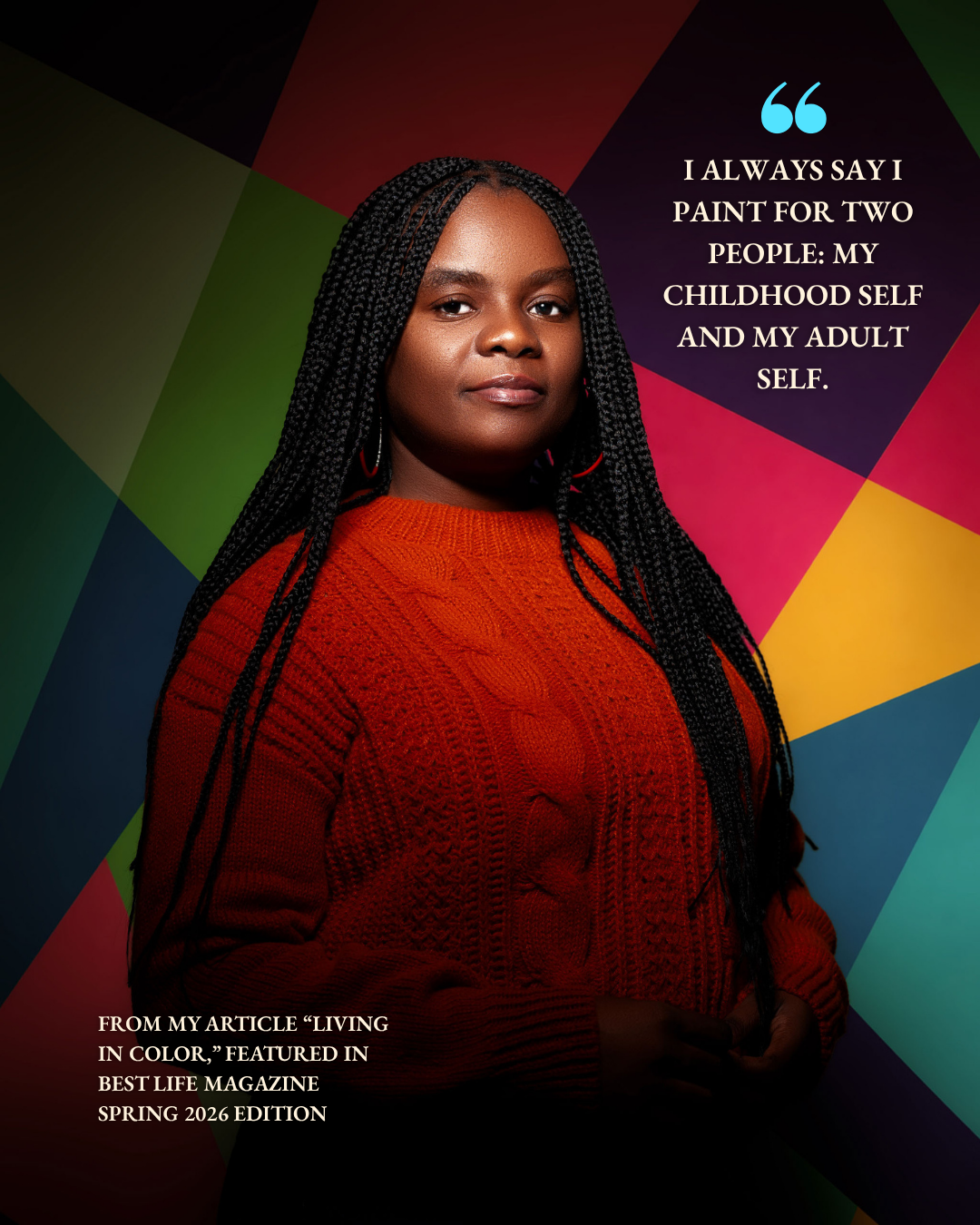 A Glimpse Into My Feature in Best Life Magazine