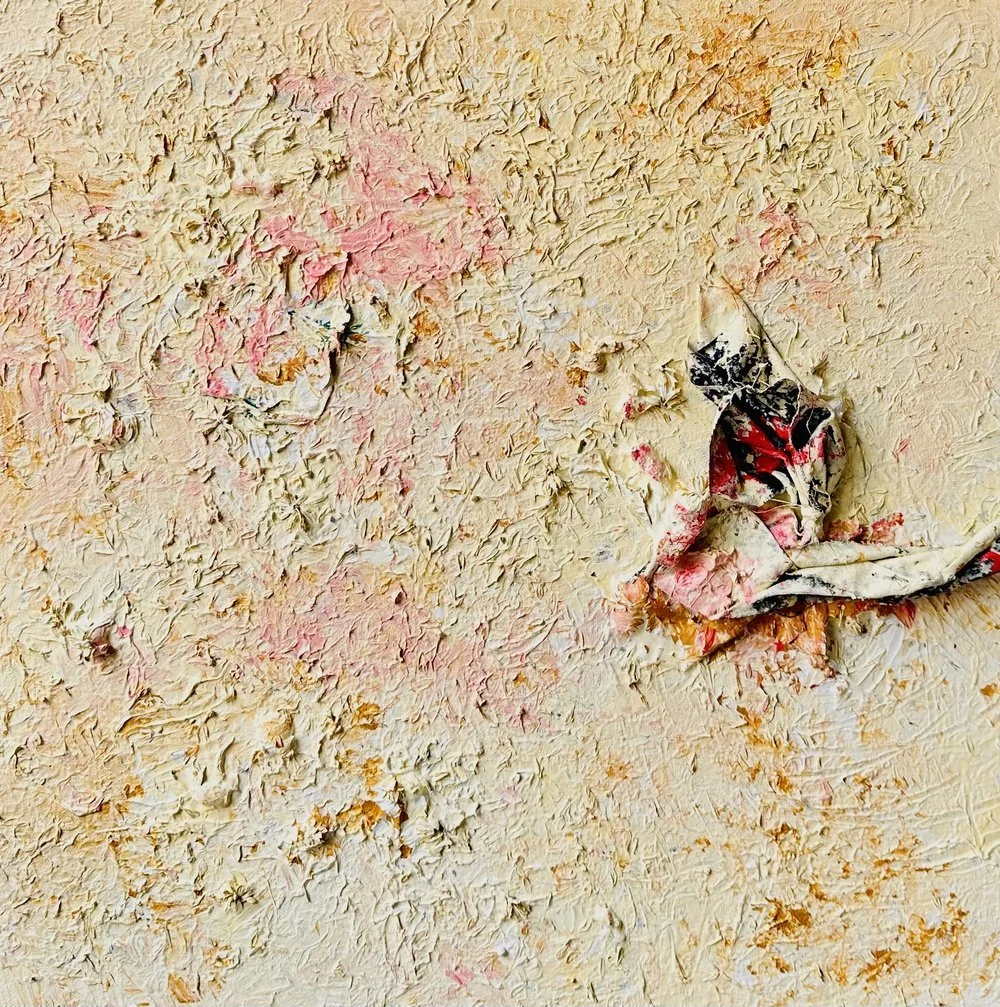 Connection, 20"x20" Mixed-Media on Canvas