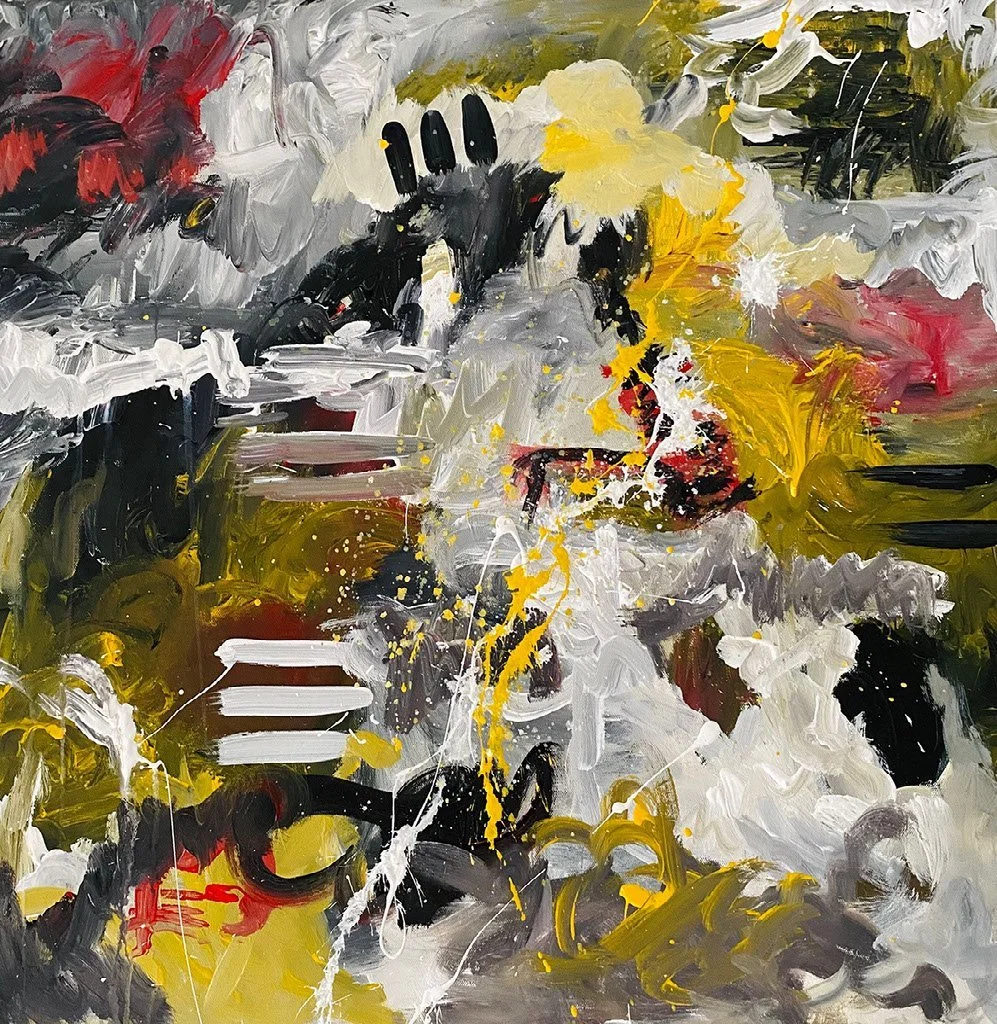 Strength, 24"x24" Acrylic on Canvas