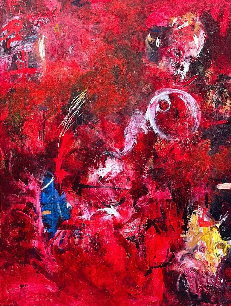 Surrender, 36" x 48" Acrylic on Canvas
