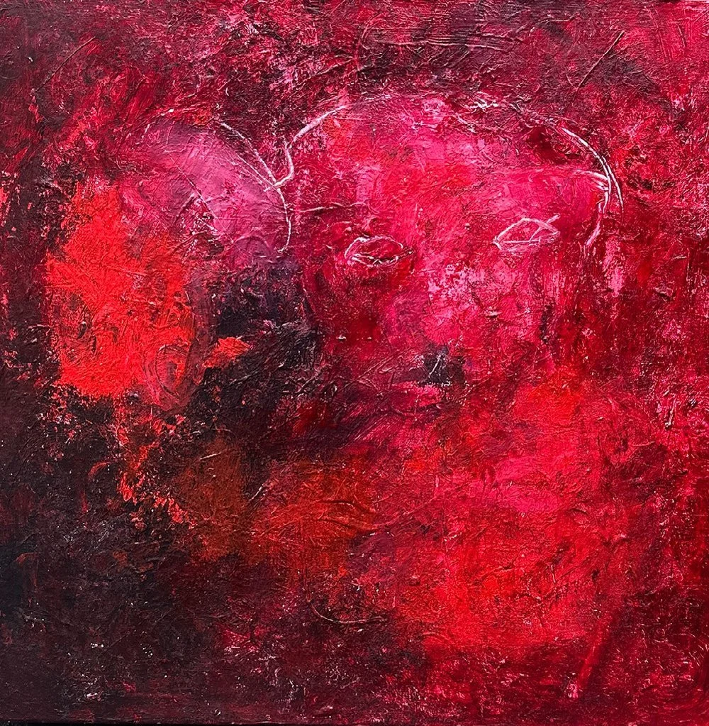 Emerge, 20"x20" Acrylic on Canvas