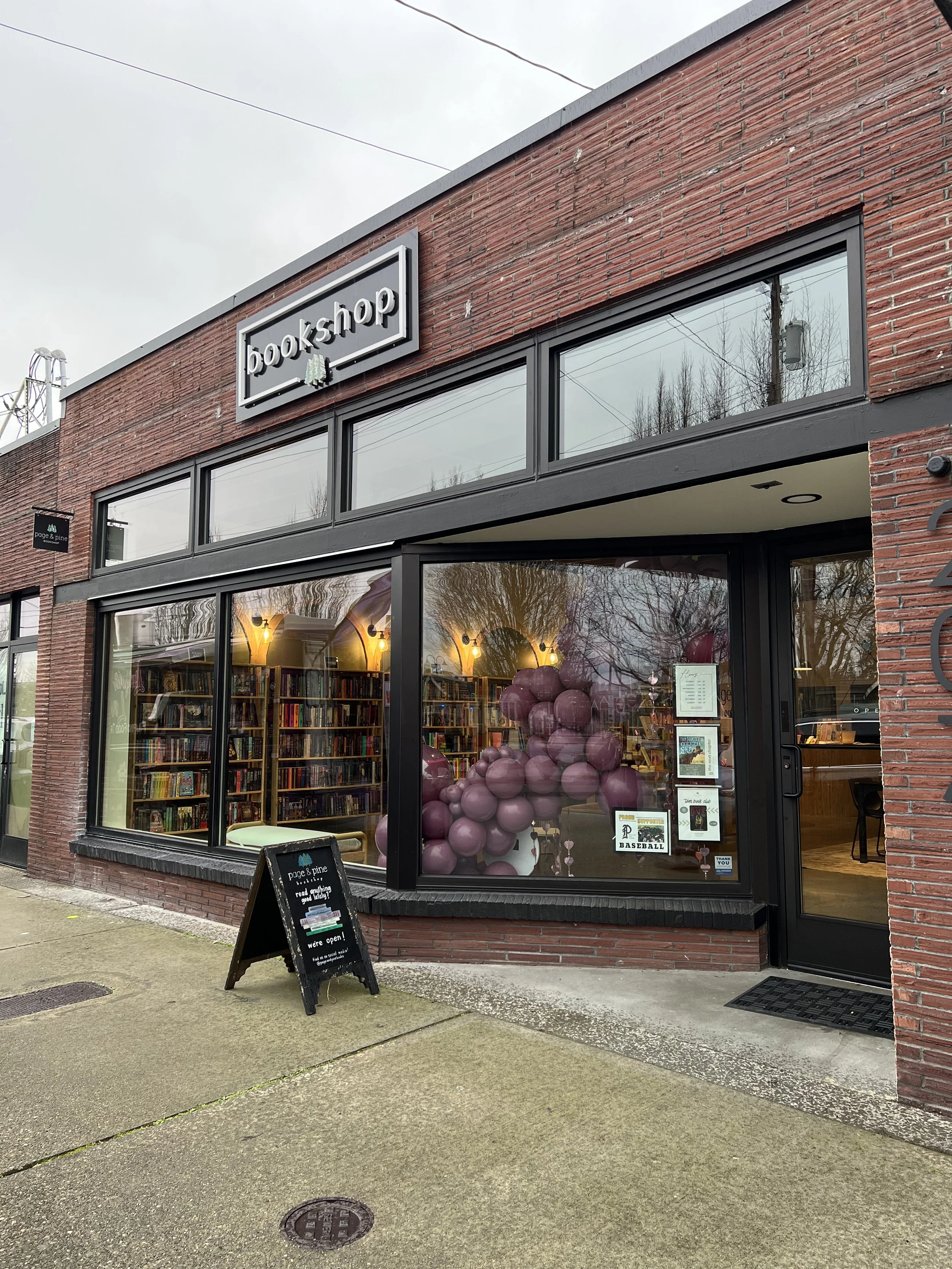 Page & Pine Bookshop - Puyallup, Wa