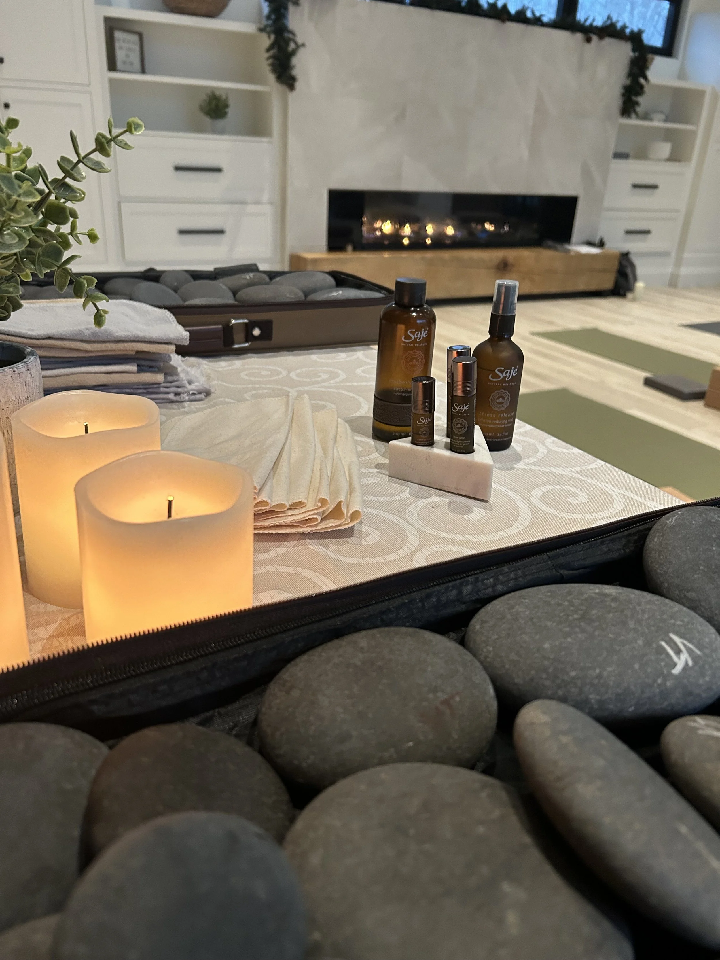 Hot Stone Relaxation Class 