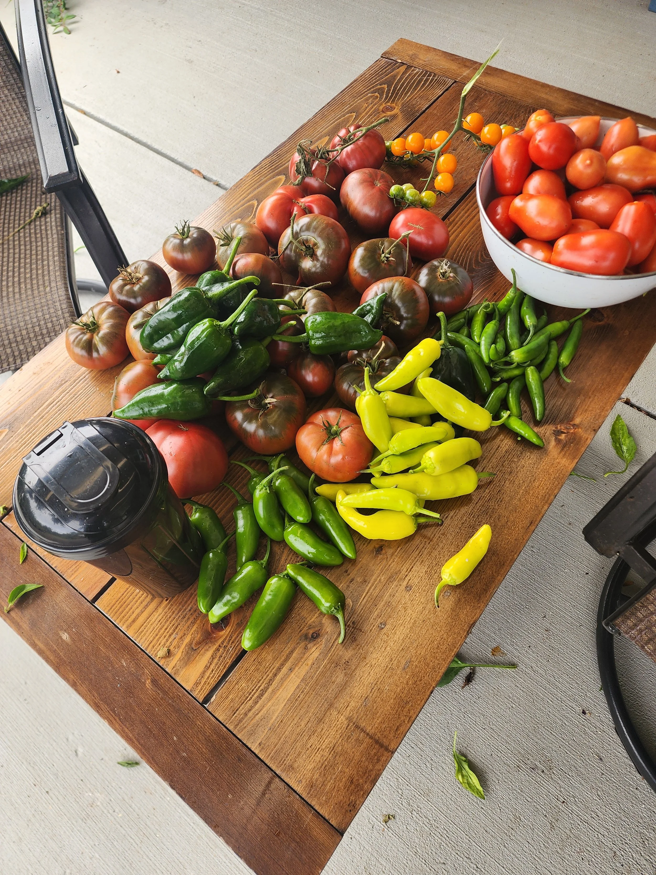 The final harvest of the year