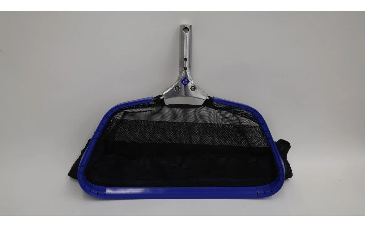Pro Leaf Rake with Soft Nylon Mesh Net and Drag Bag