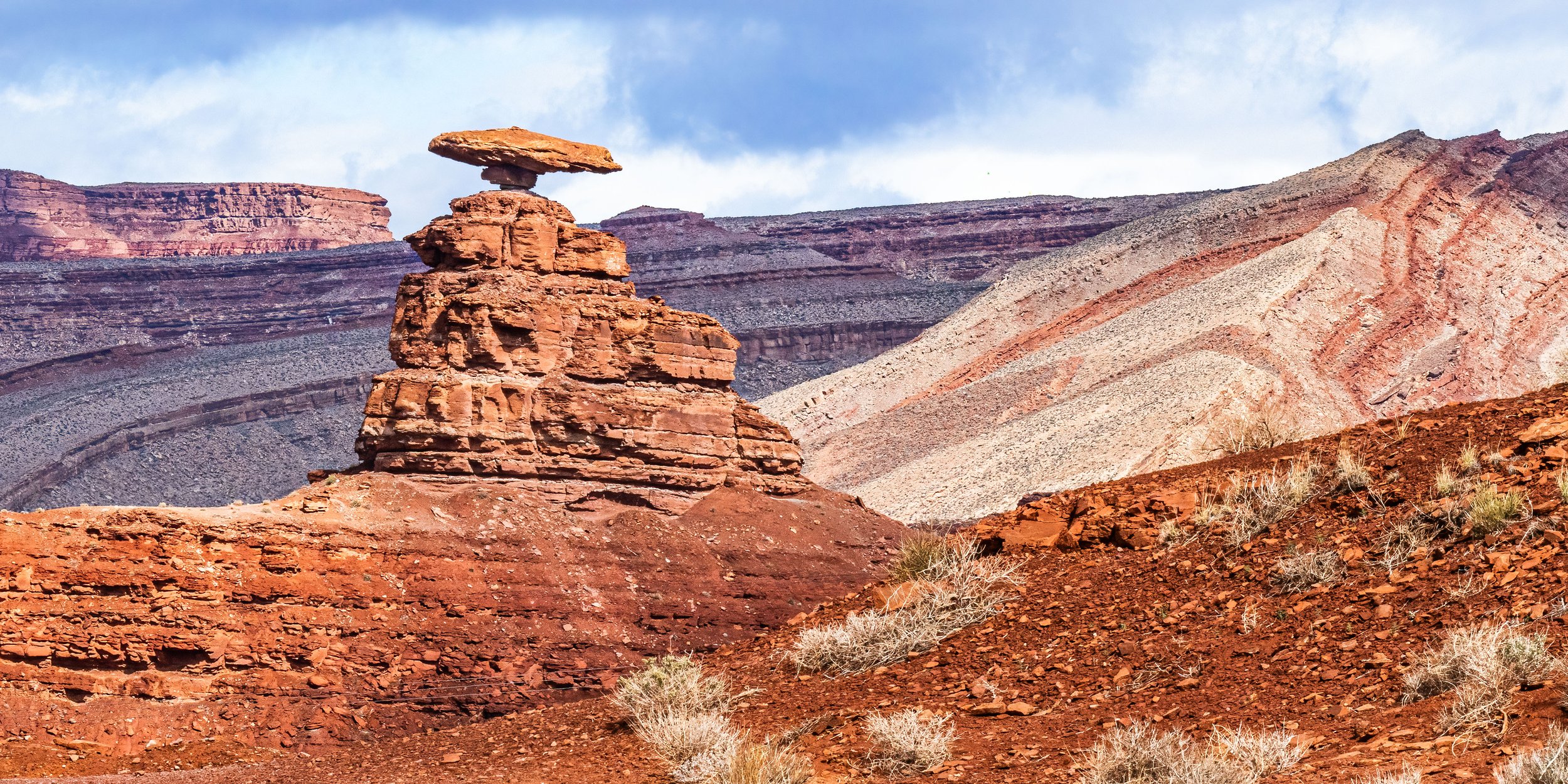 Mexican Hat Rock near Rte. 163