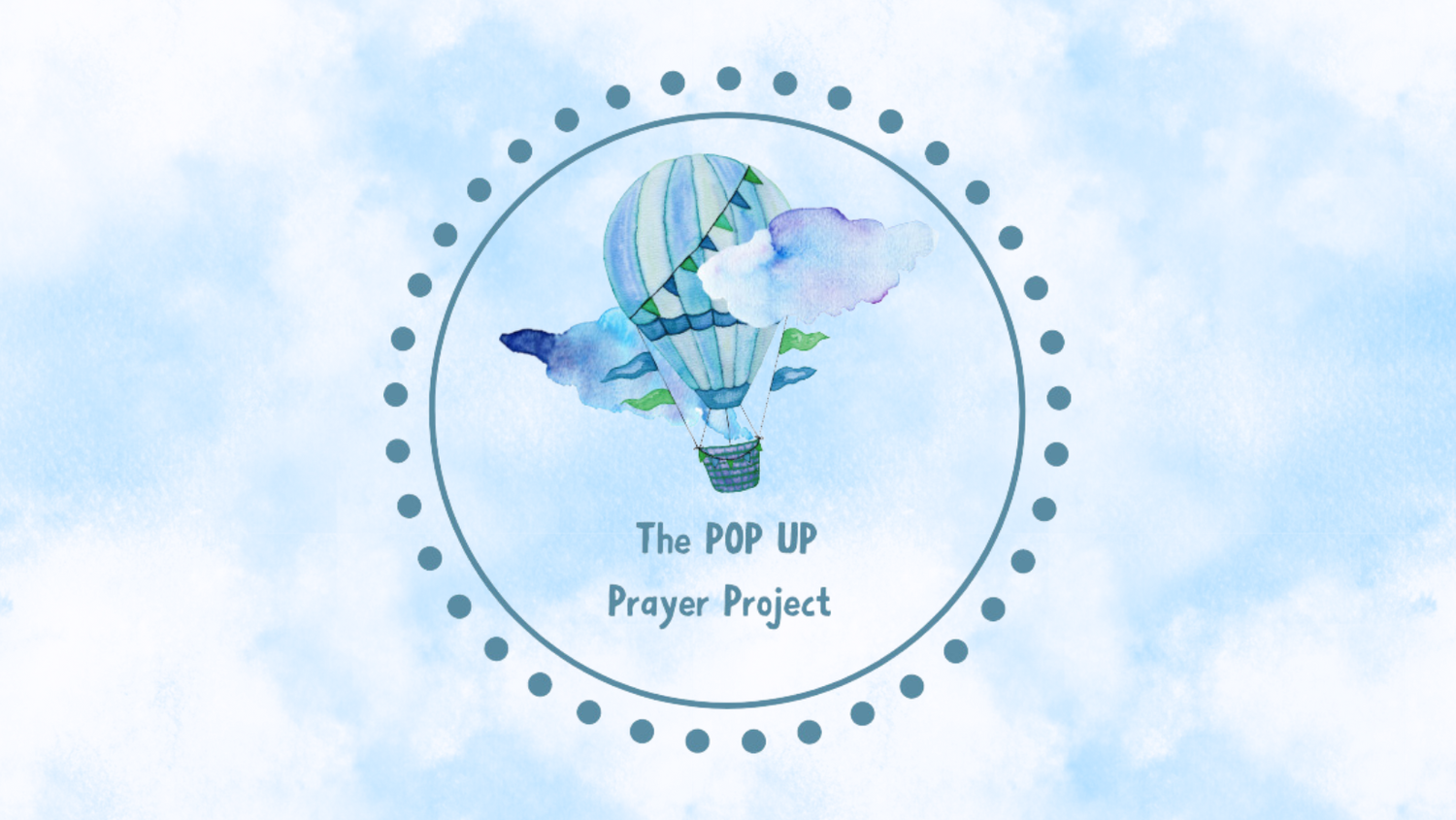 Pop Up Prayer Project