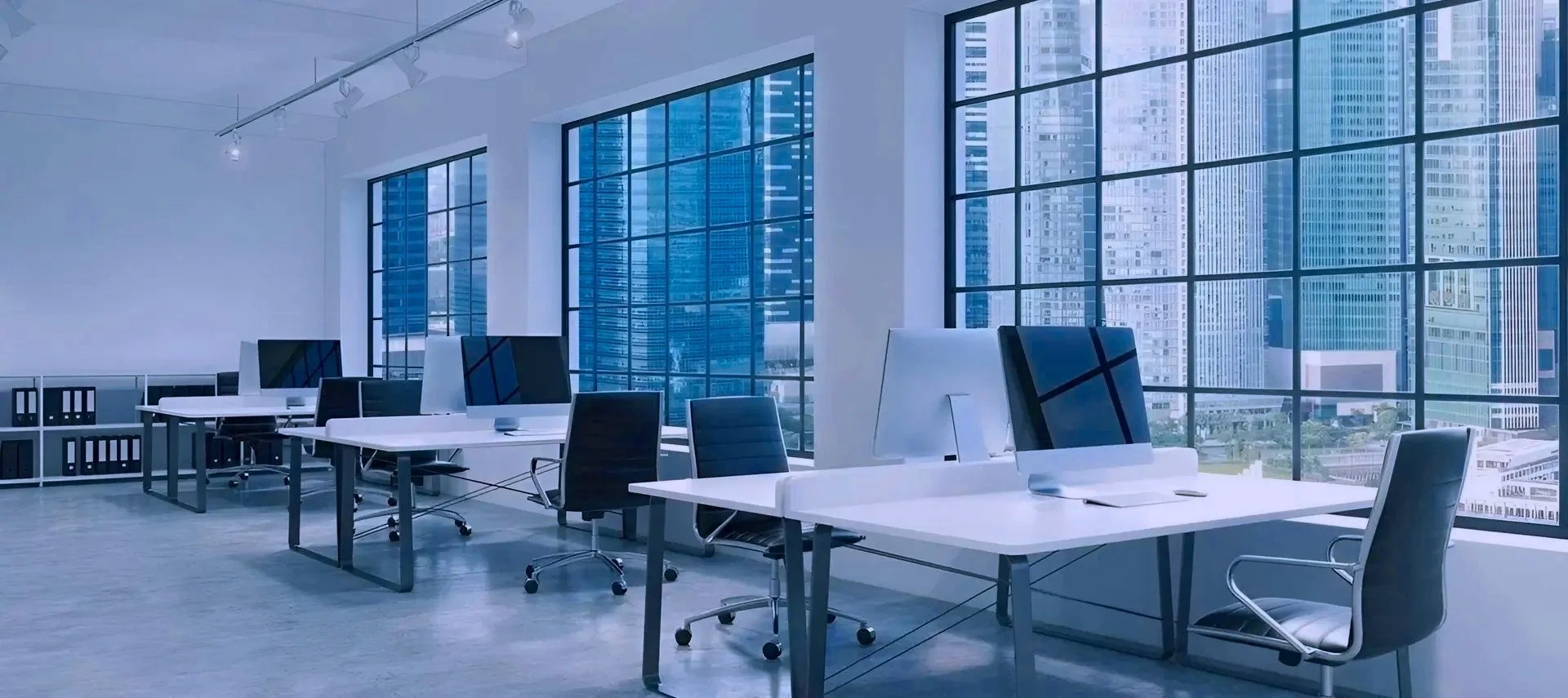 Modern office and retail space representing commercial cleaning clients