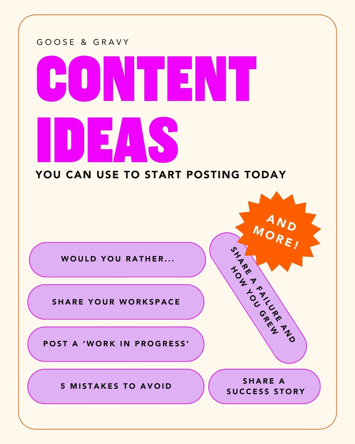 Welcome back to our April posting challenge!

If you saw our first post, you already know the goal&hellip; we&rsquo;re helping you show up more without overthinking every single post.

Because let&rsquo;s be honest, it&rsquo;s not that you can&rsquo;