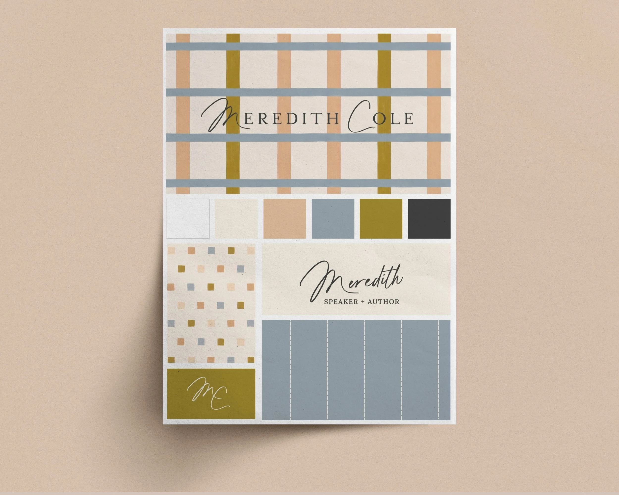 Meredith Cole | Semi-Custom Brand Kit
