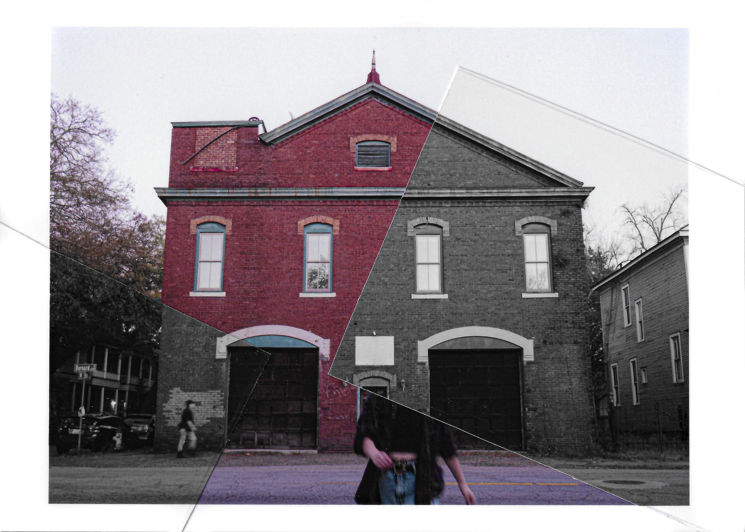 Fragments of Savannah(6), 2022. Collaged archival inkjet prints — 4x5.5 in.