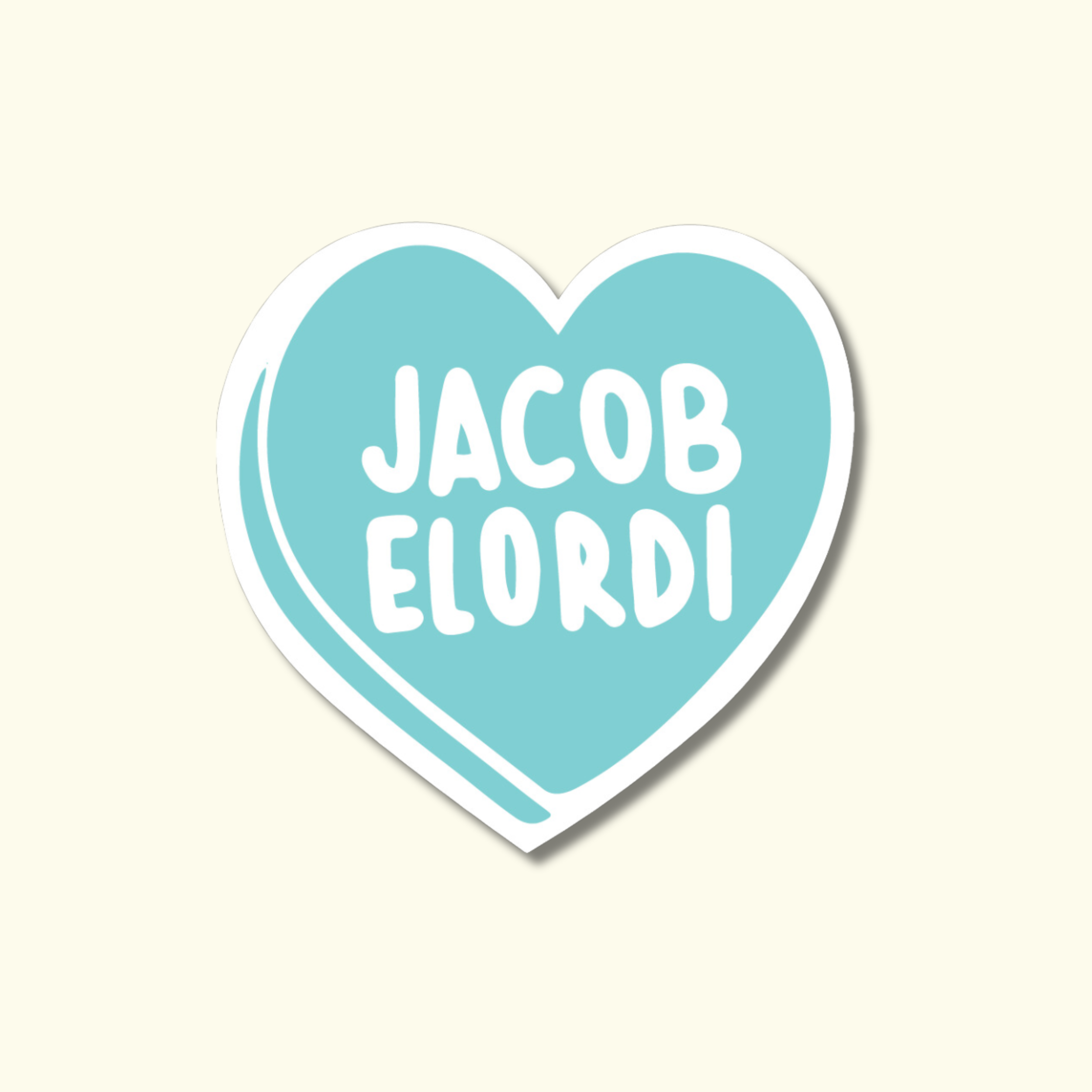 JACOB ELORDI - HEART STICKER