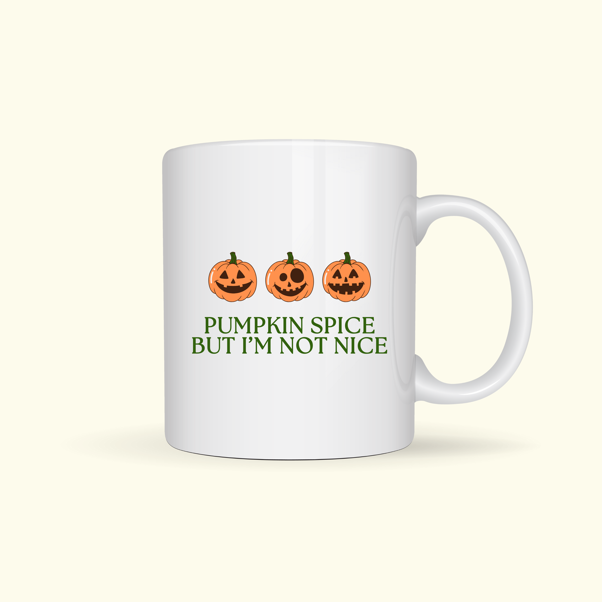 PUMPKIN SPICE BUT I'M NOT NICE - MUG