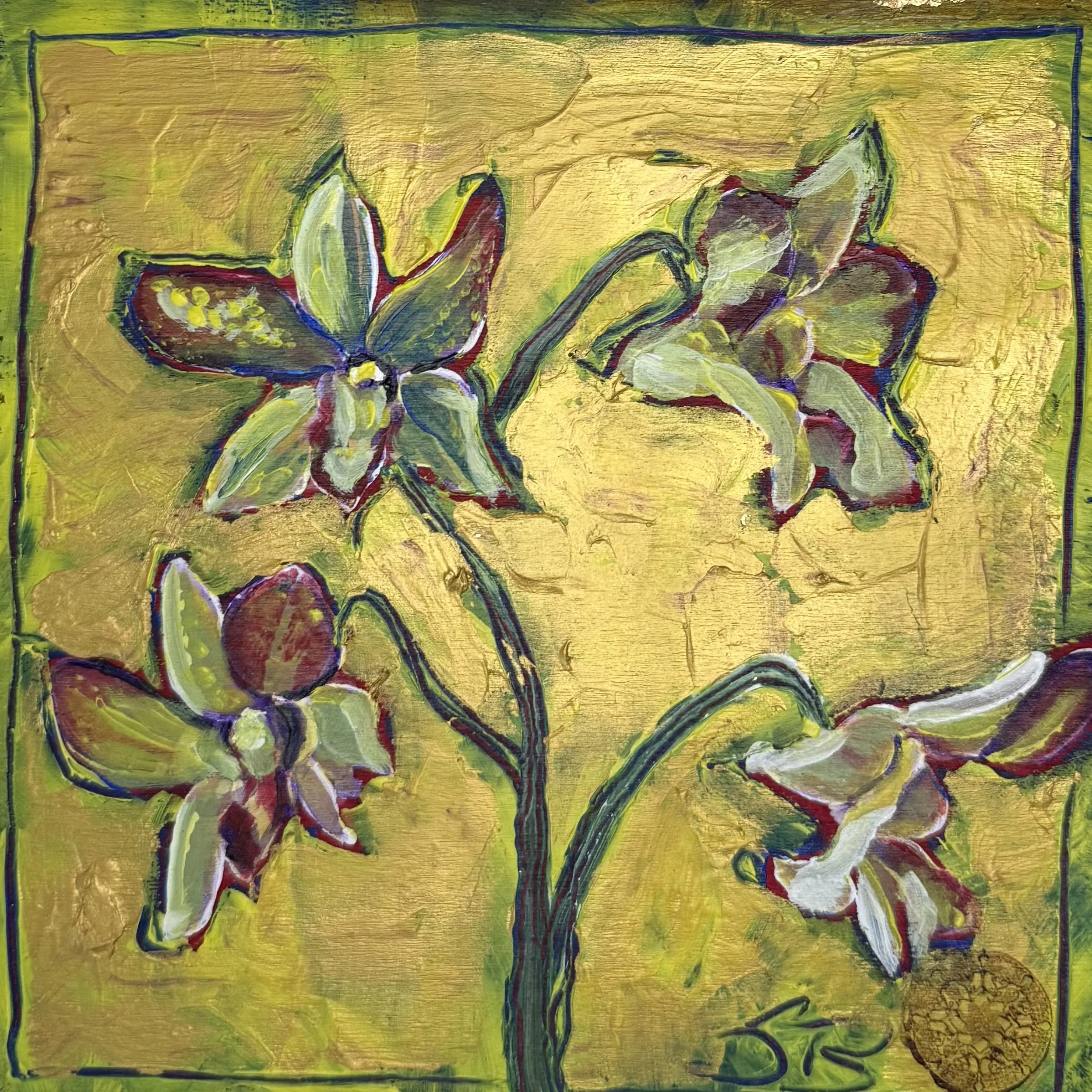 Golden Orchid #40
