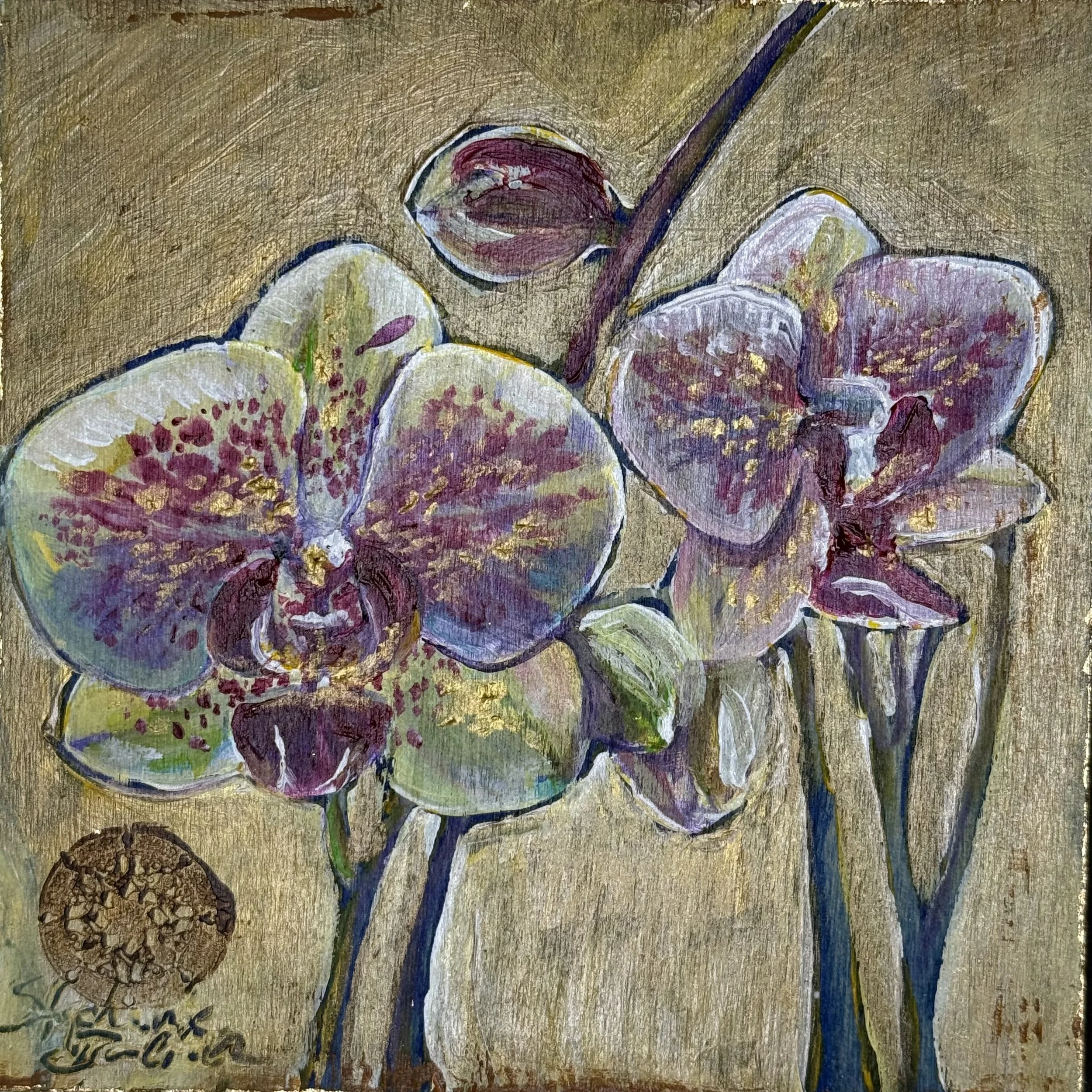 Golden Orchid #23