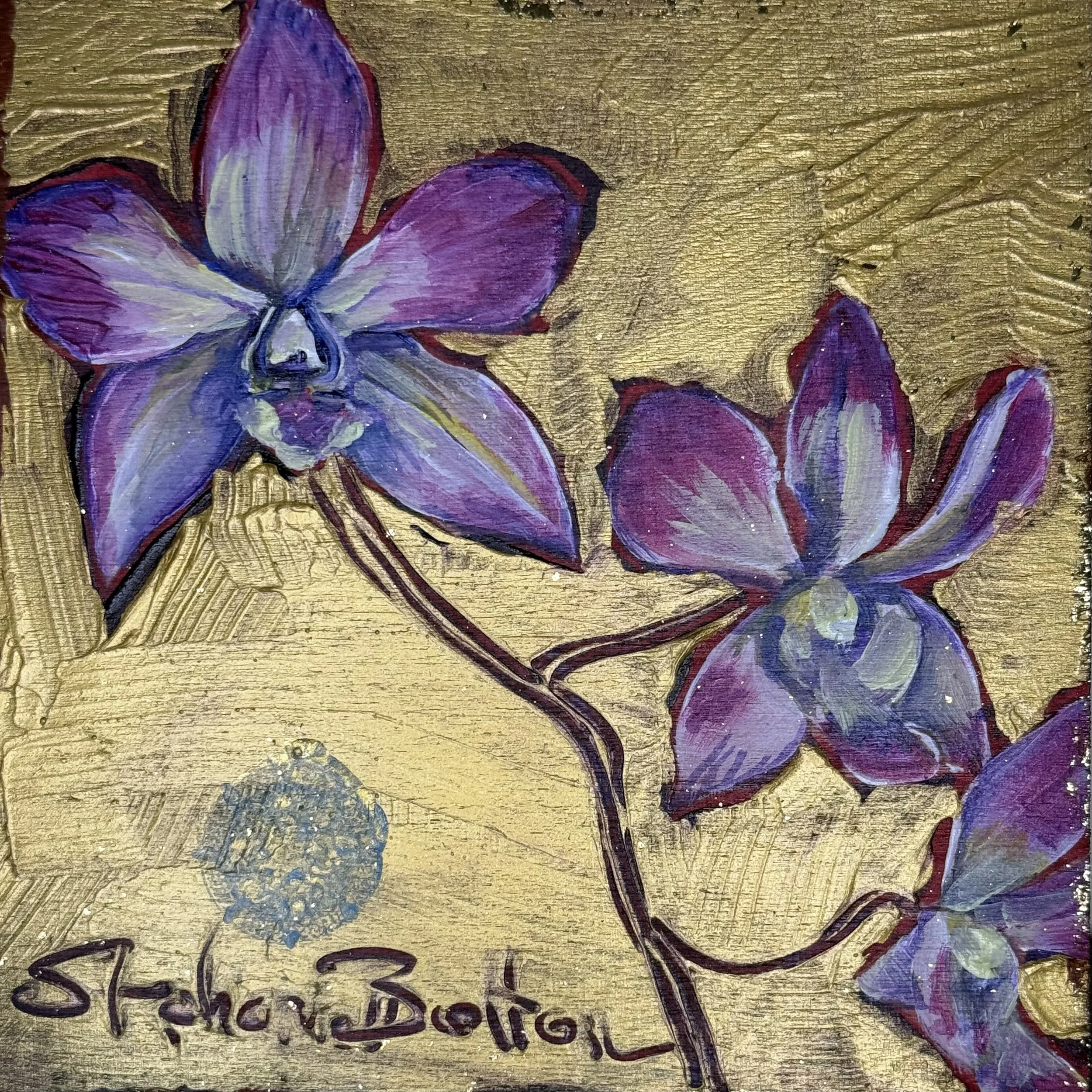 Golden Orchid #33