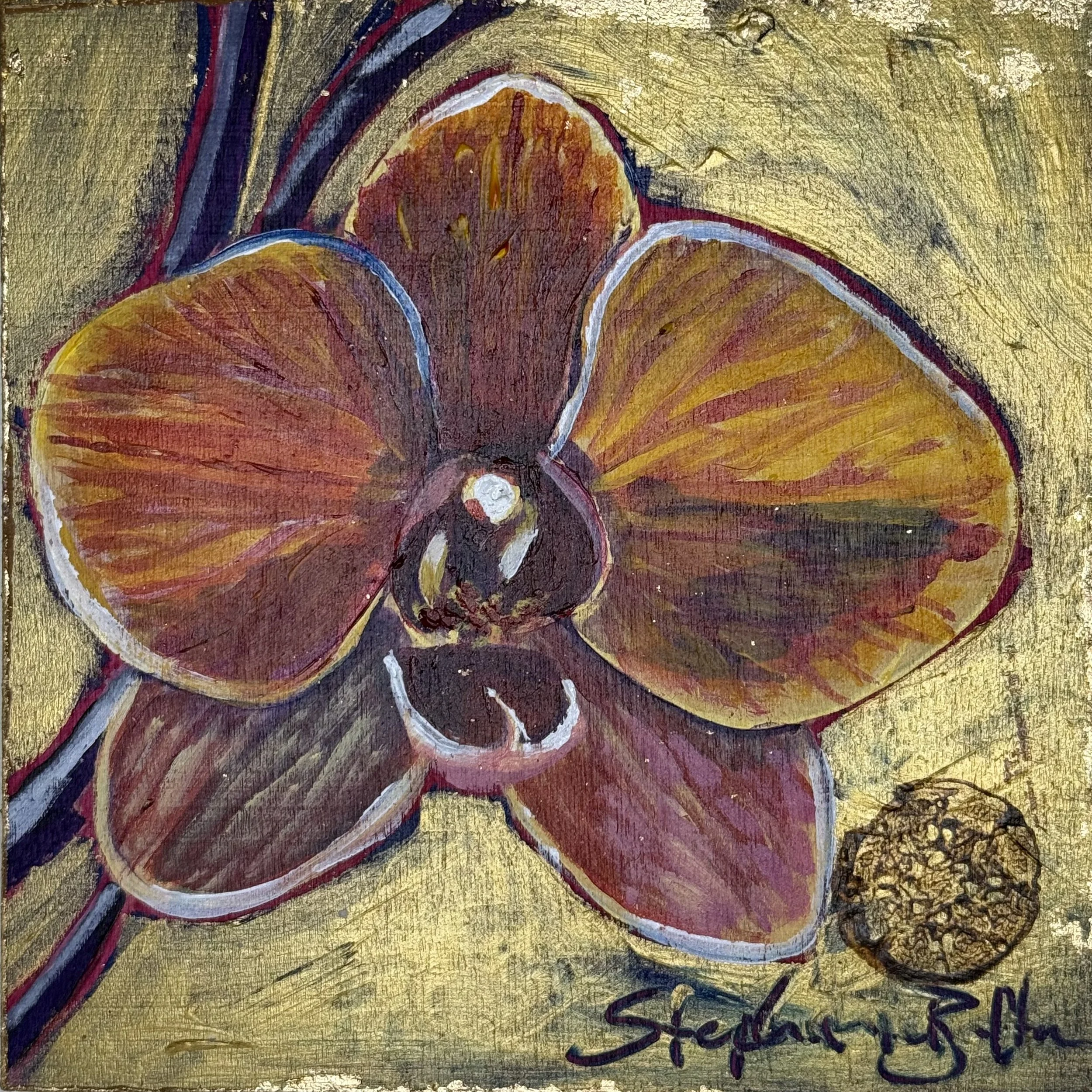 Golden Orchid #24