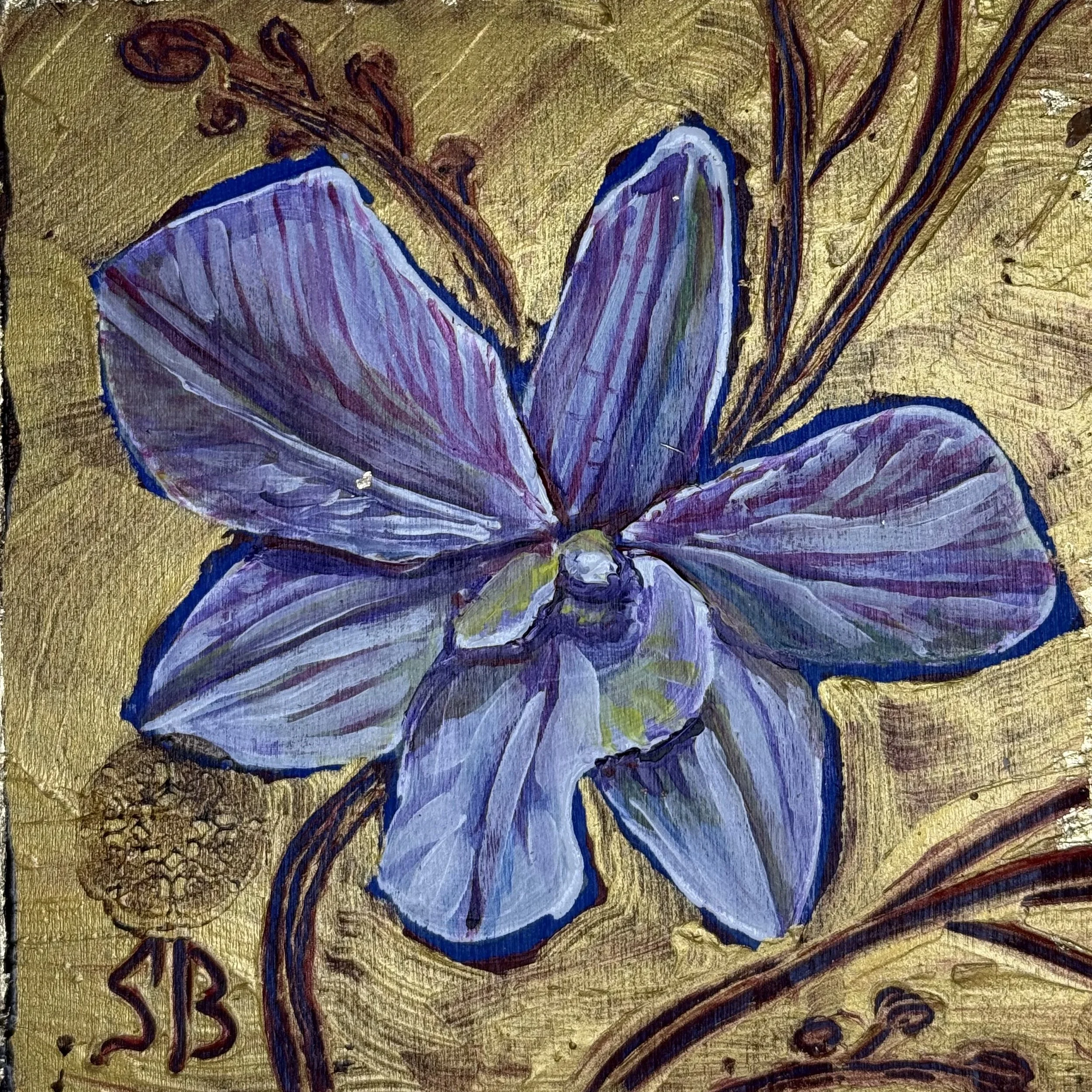 Golden Orchid #12