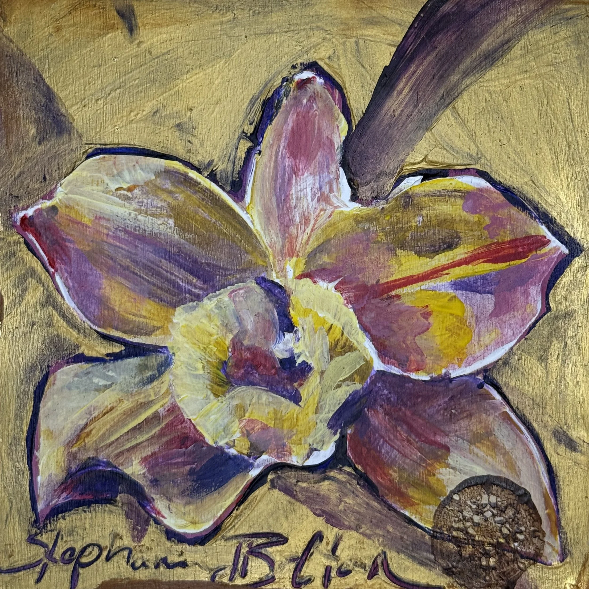 Golden Orchid #30