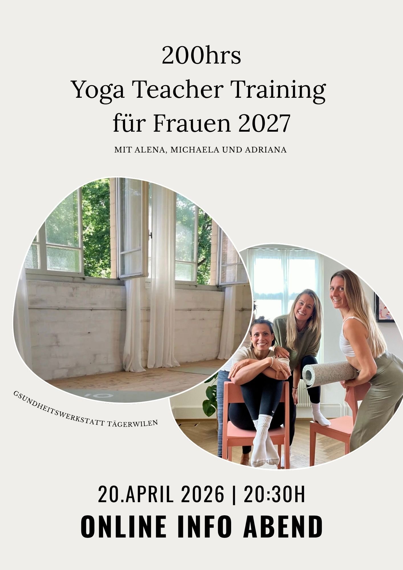200h Yoga Lehrer Ausbildung für Frauen