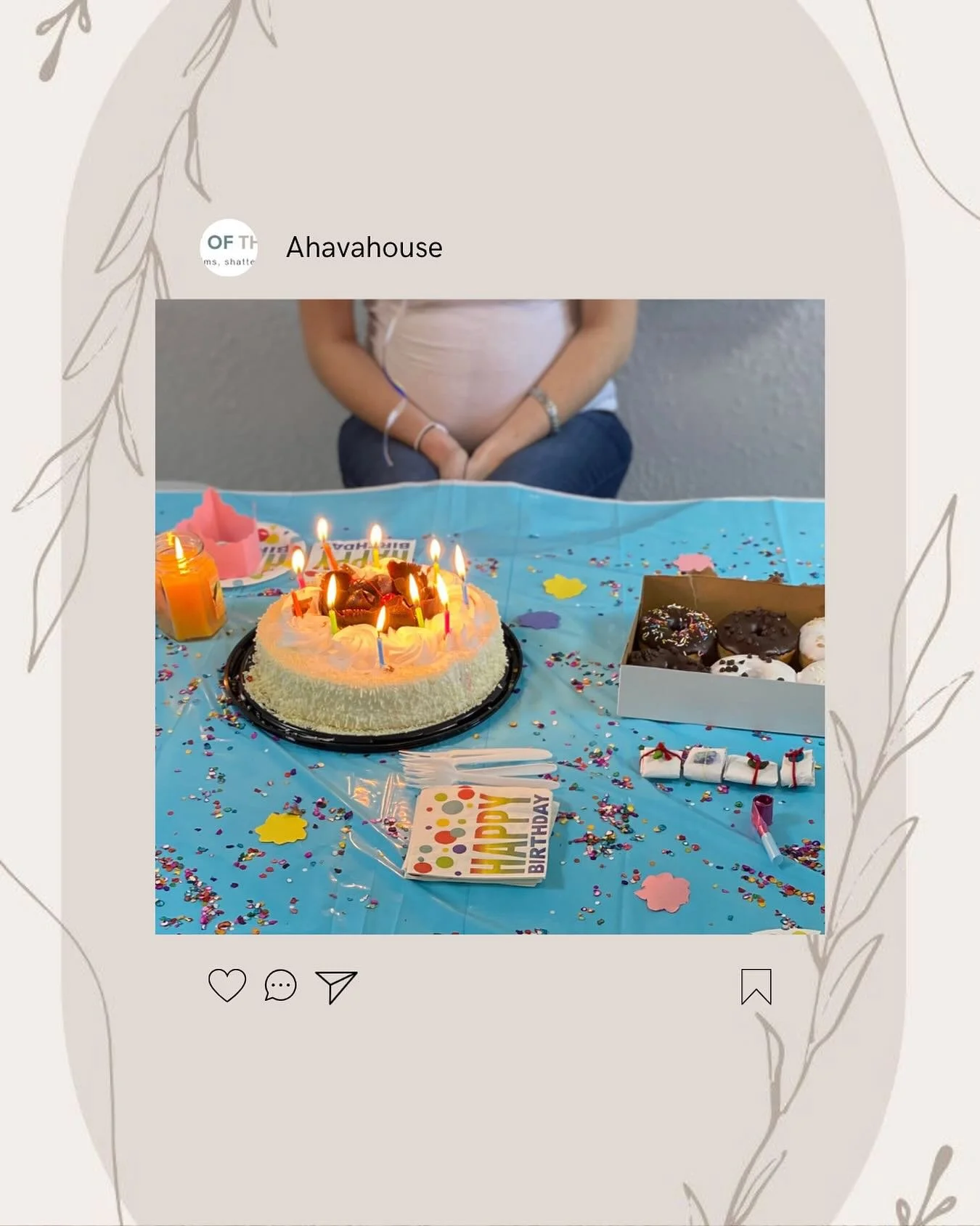 Last year, she had no place to call home. This year, she&rsquo;s surrounded by love, laughter, and people who remind her she belongs. What a difference a year &mdash; and a little hope &mdash; can make. 💕
#ahavahouse #30daysofhope #hope