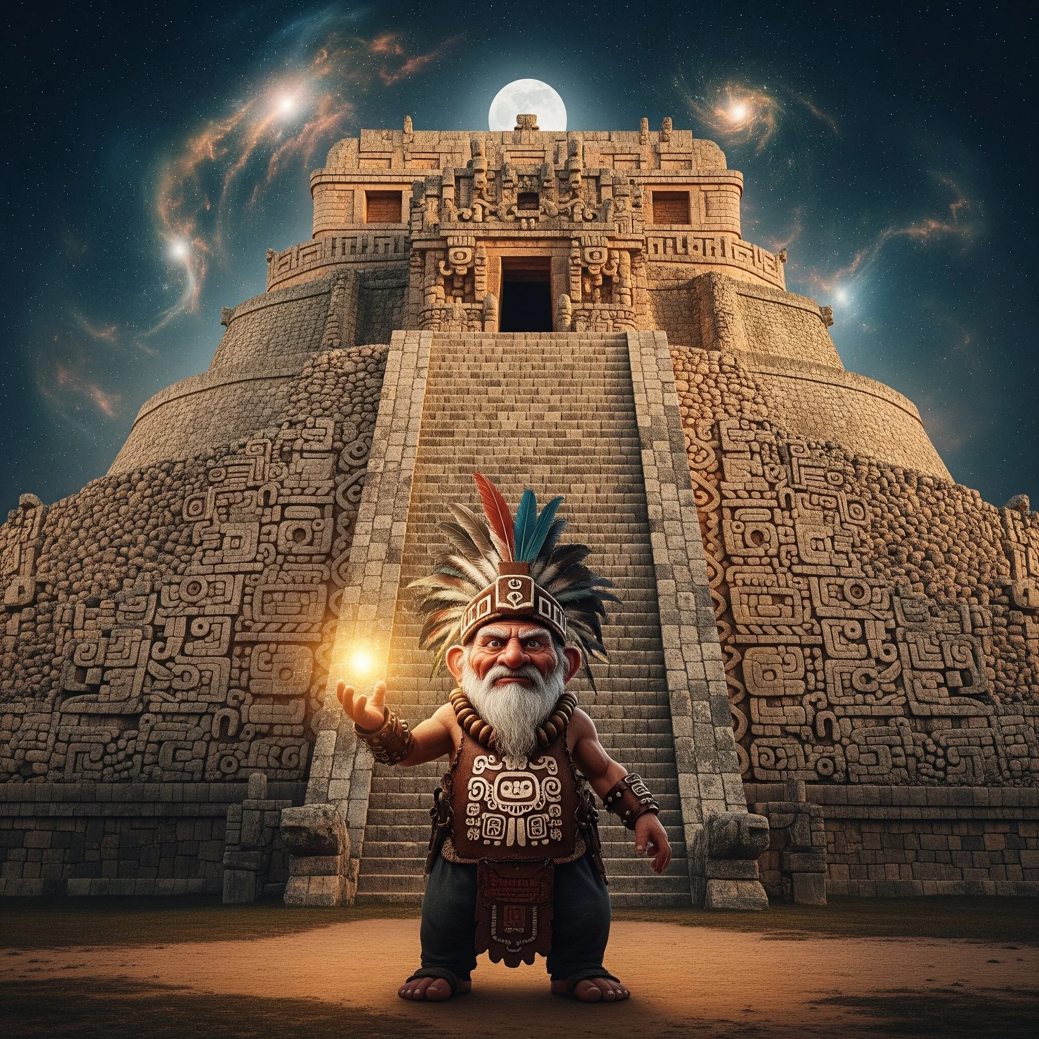 El Enano de Uxmal: Leyenda del Adivino y su Pirámide