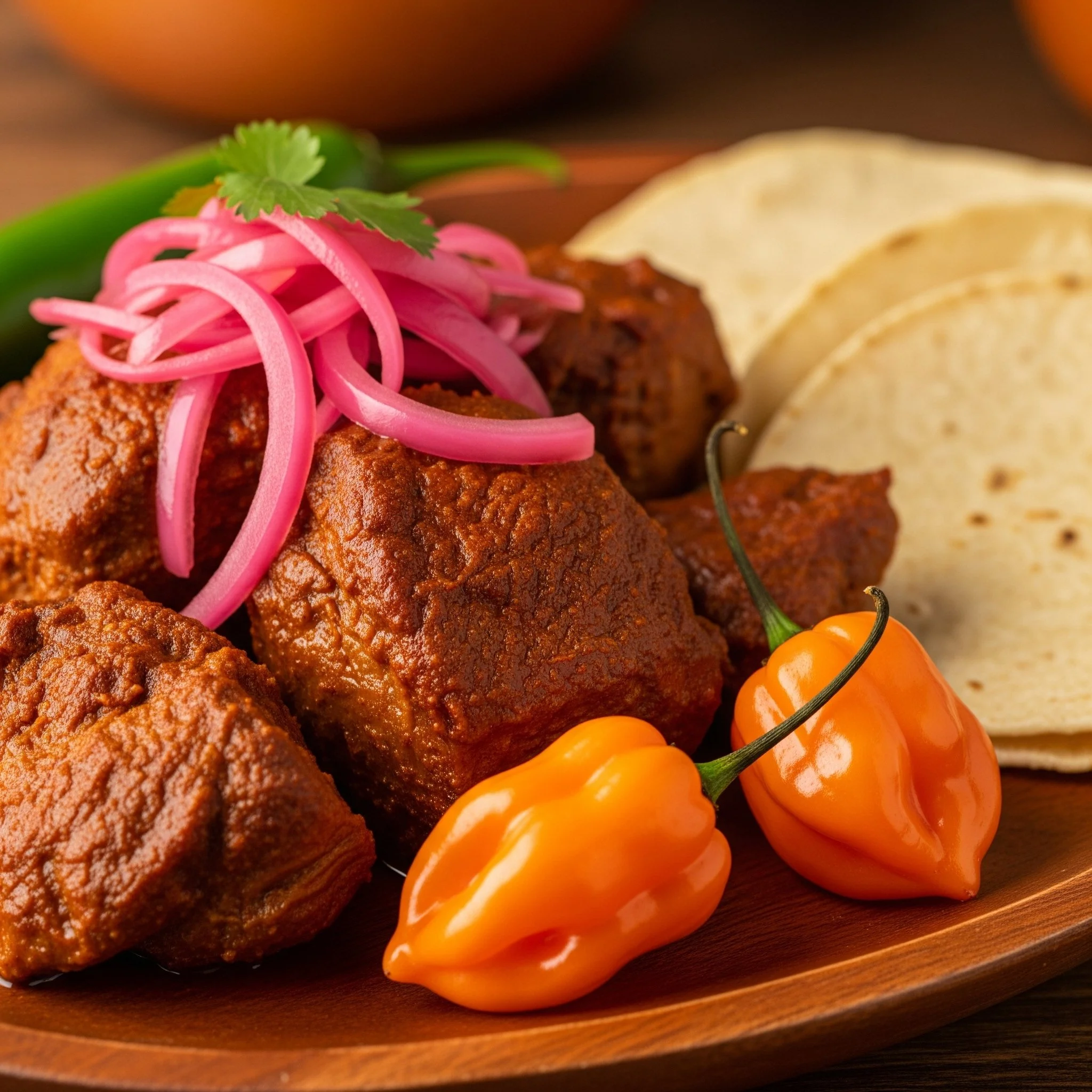 Cochinita Pibil  de la Riviera maya