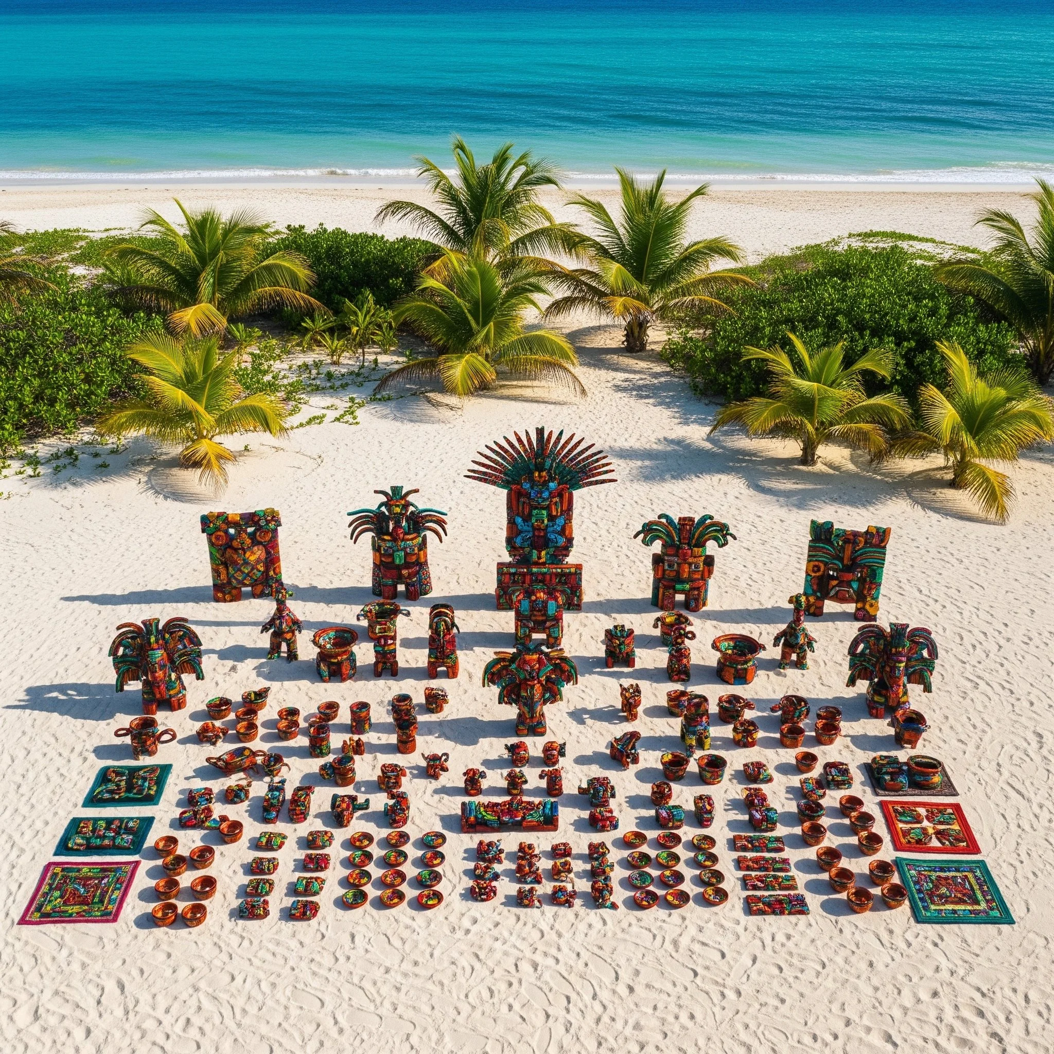 ¿Dónde comprar artesanias maya?