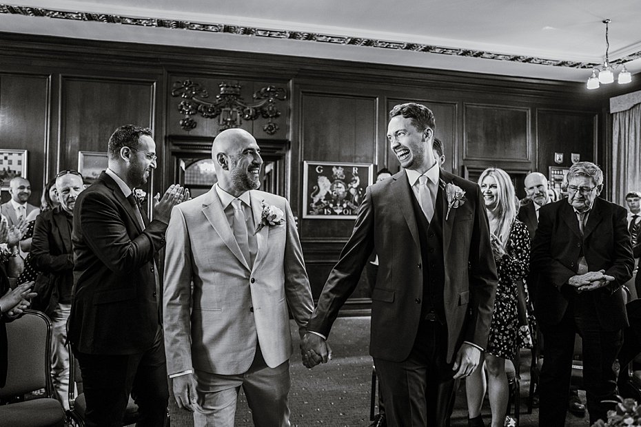 Henley Town Hall Wedding - Eyal & Jonathan - Lee Dann Photography-149.jpg