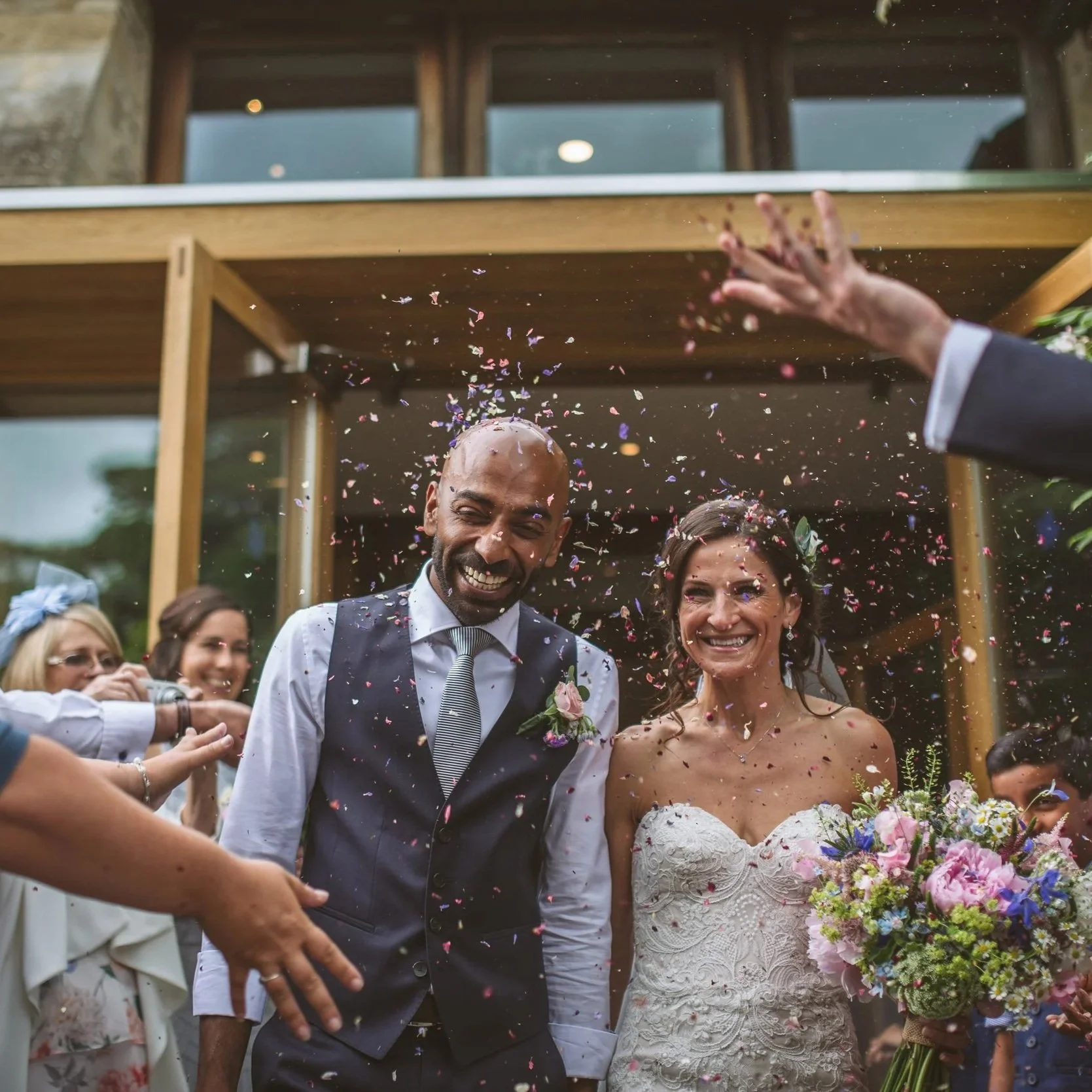 Intimate Calcot Manor wedding, Rachel & Mo