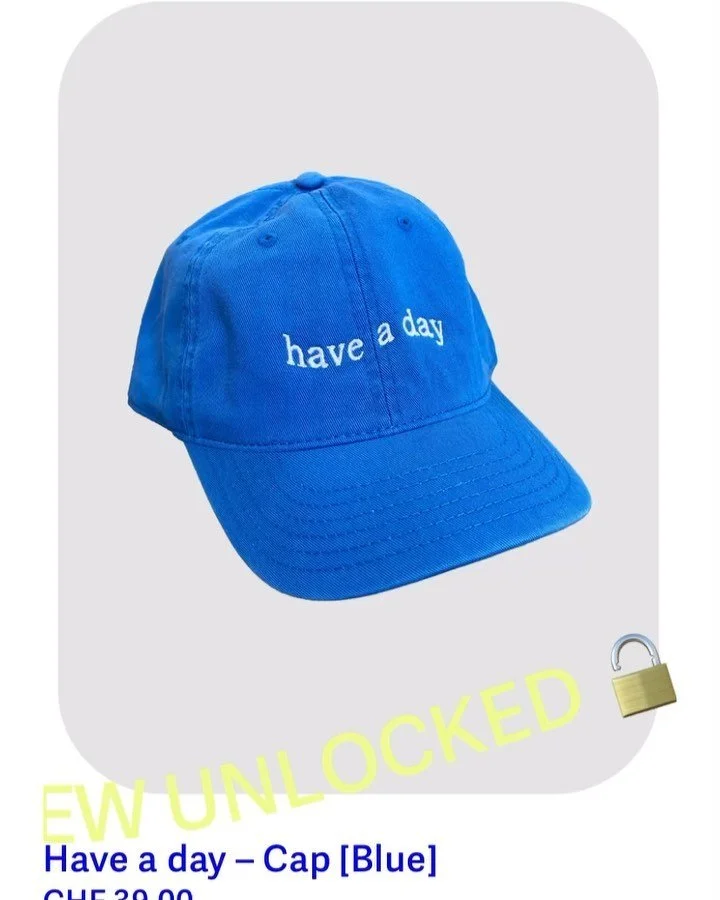 New colors unlocked 🔓
whaaat

And i also did a big restock on older products zum bispil alles weird gut 🛒 einfach life 🧠 et cetera

See you on haveaday.ch 
Lg dom