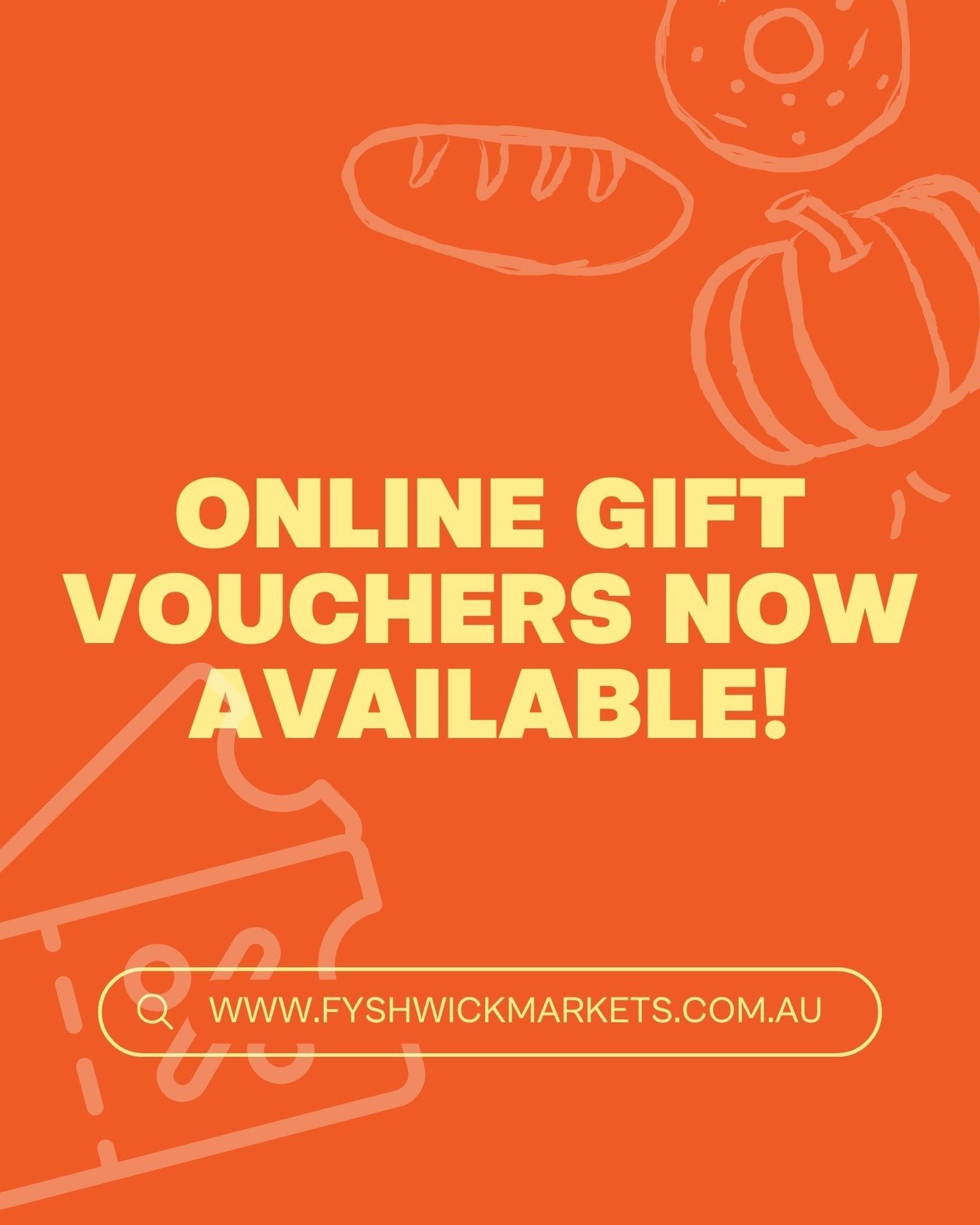 Surprise your loved ones with a voucher for the Fyshwick Markets!

Now available for purchase via our website and redeemable at any store within the Fyshwick and Niche Markets.