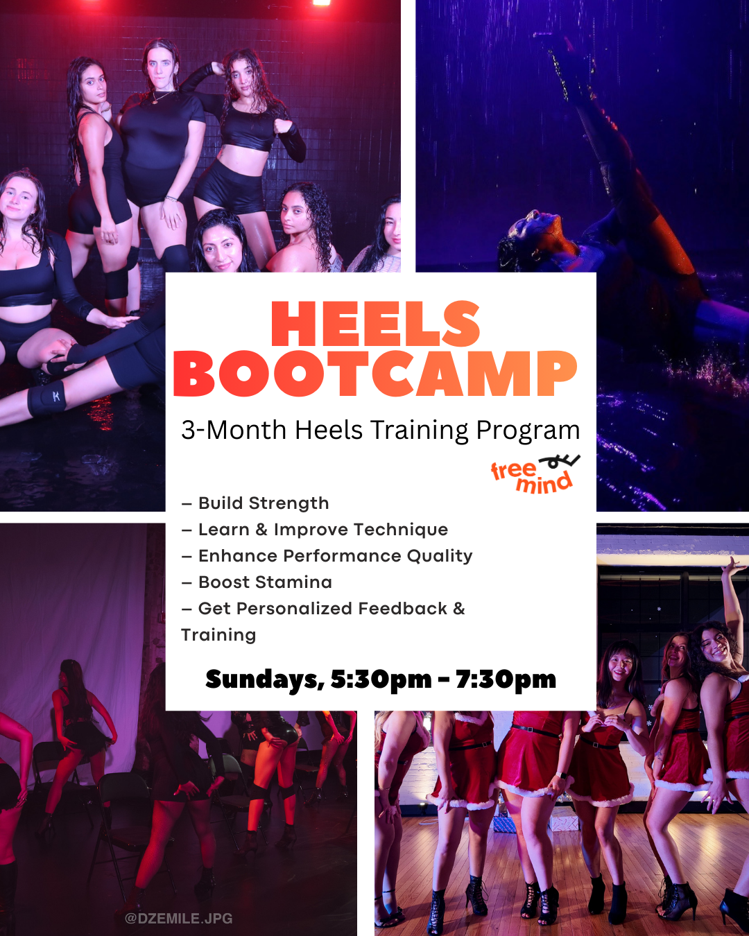 HEELS BOOTCAMP: 3 Month Heels Training Program