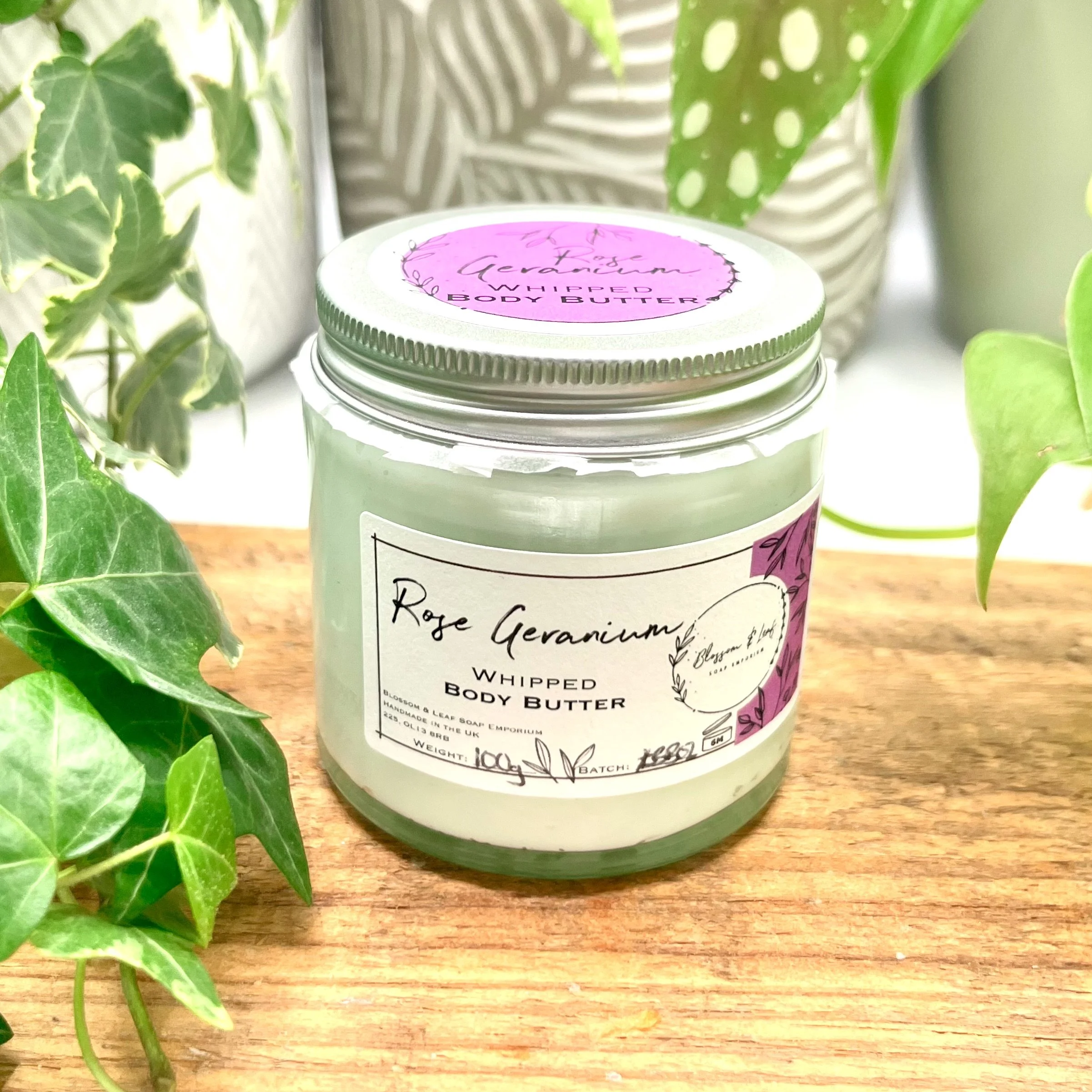 Rose Geranium Whipped Body Butter
