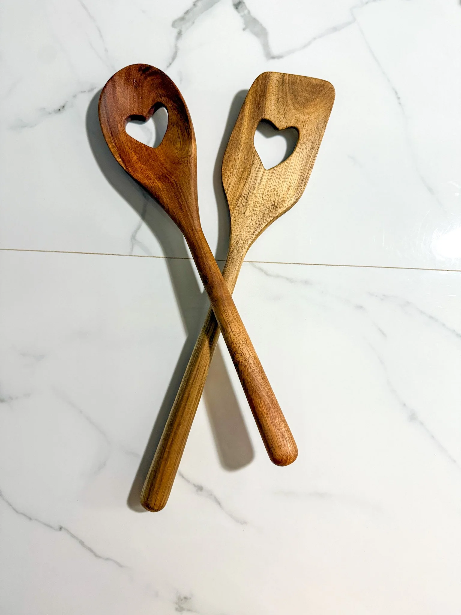Heartfelt Wooden Spatula Set