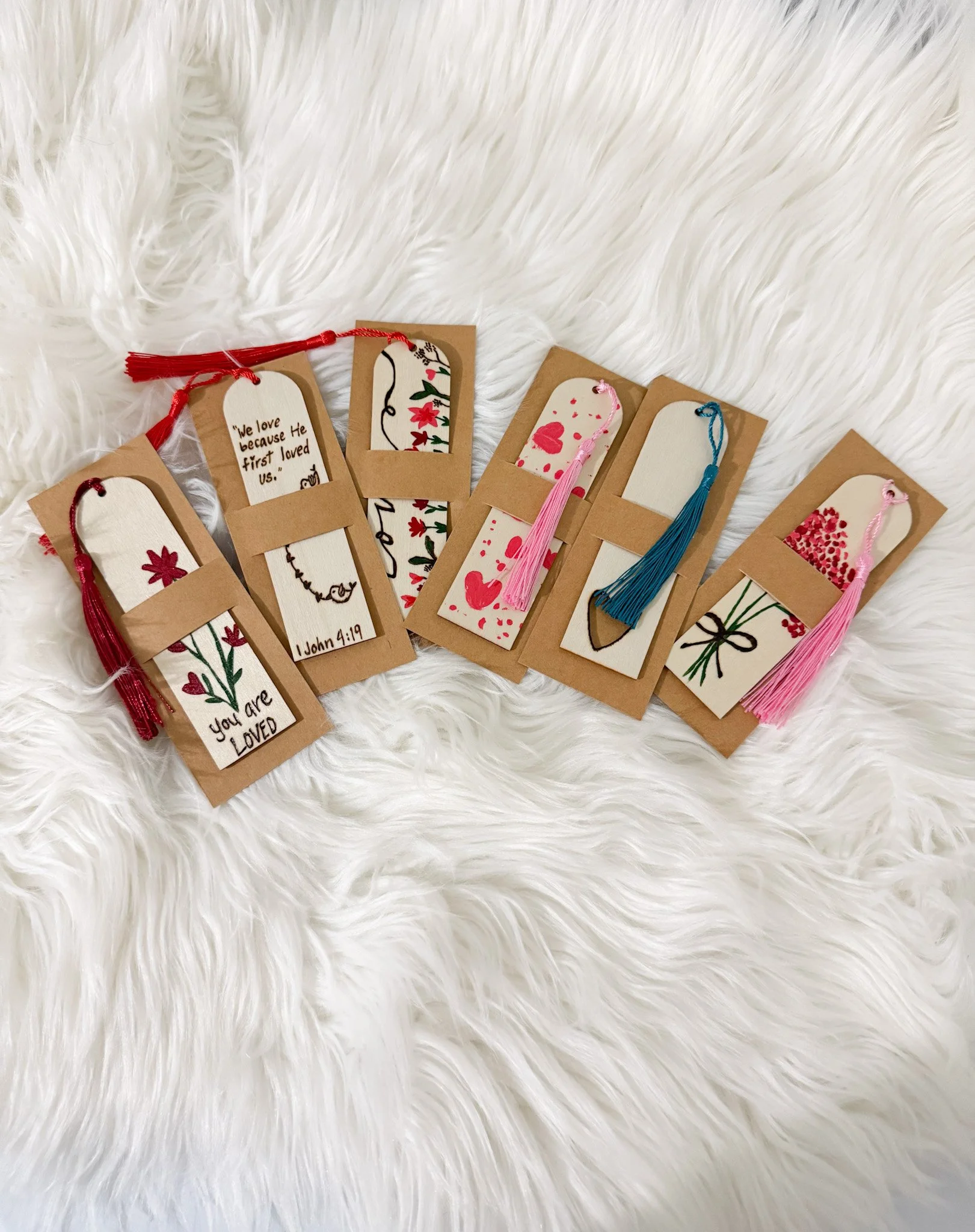 Artisan Hand Painted Bookmarks
