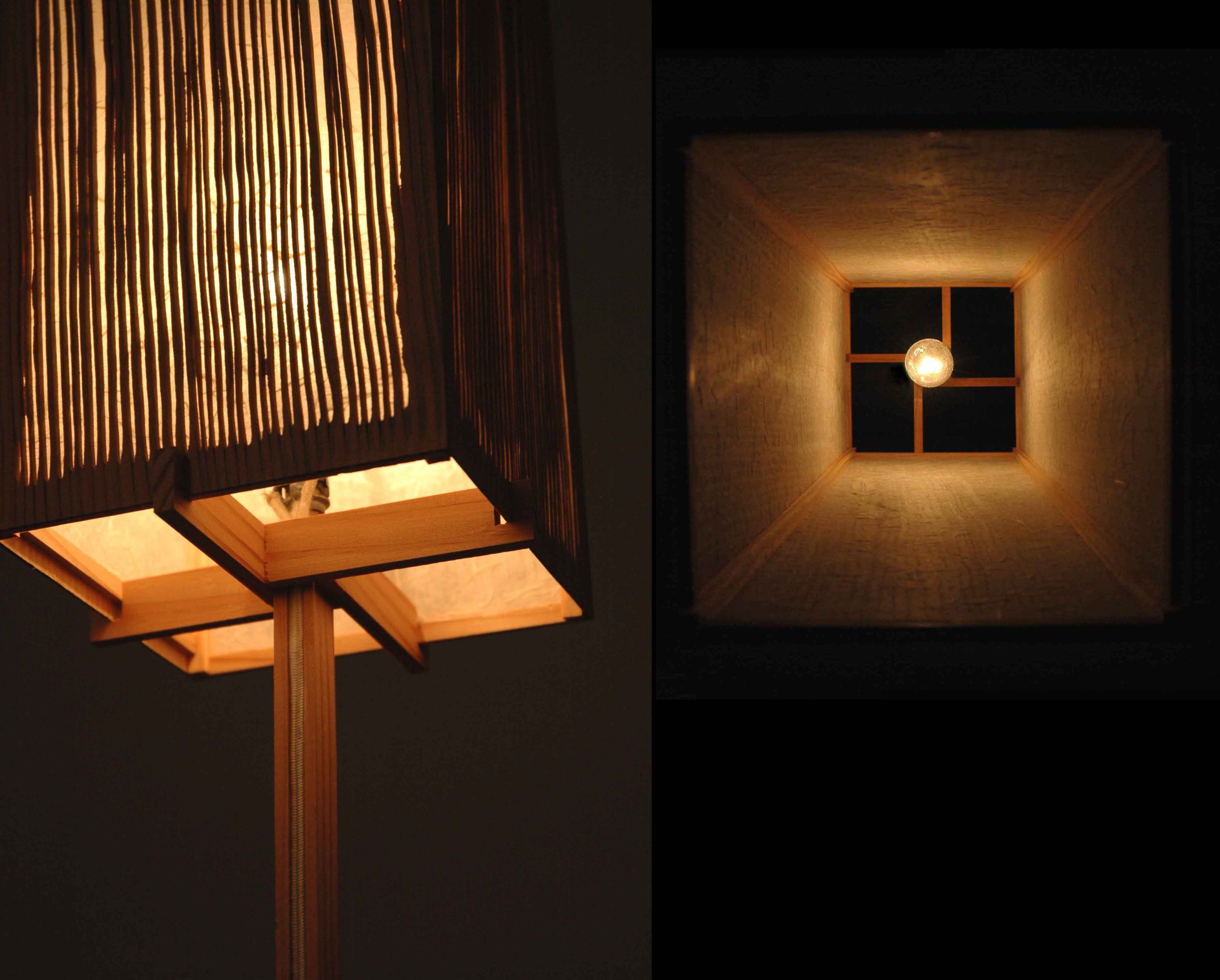 Sandblasted Lamp