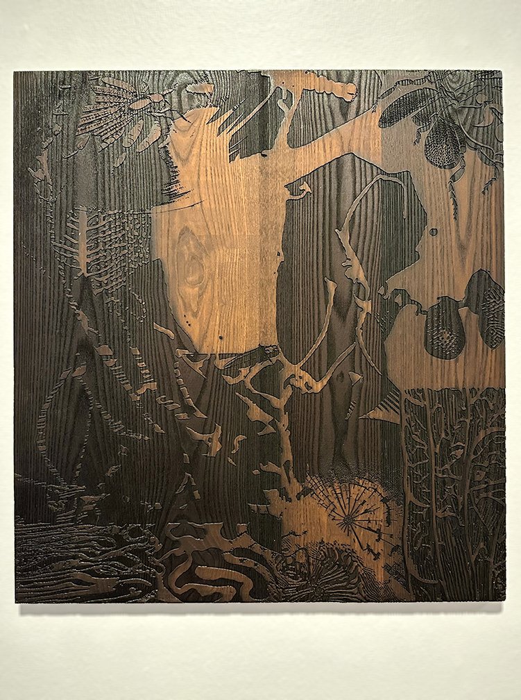 Coming for the maple woodblock