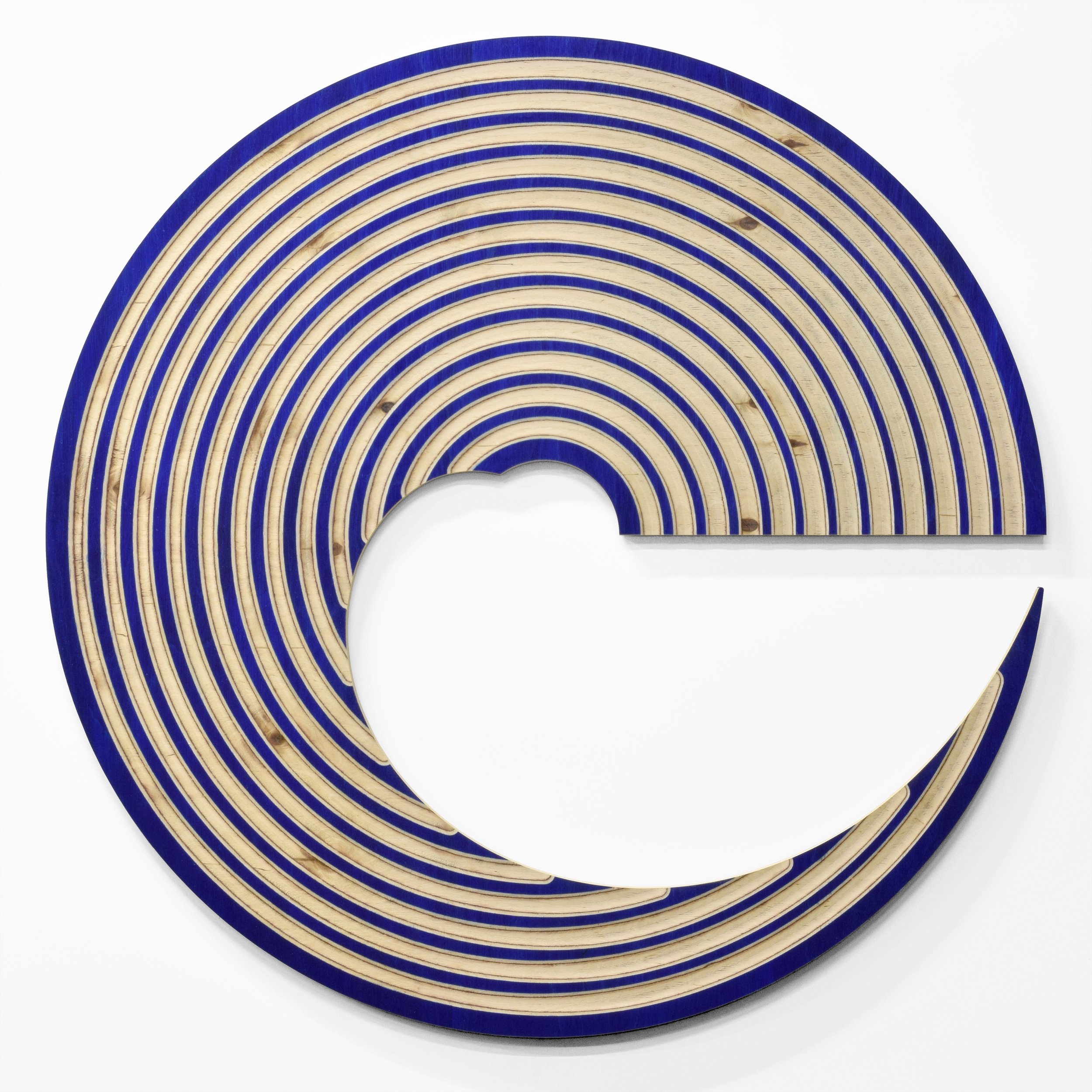 Crest Wave, 42” x 42” x 1.5”, 2020