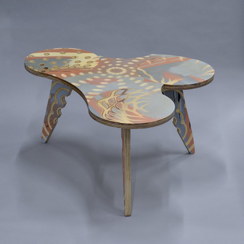 Link table 1, 38” x 29.25” x 18.5” H, 2020