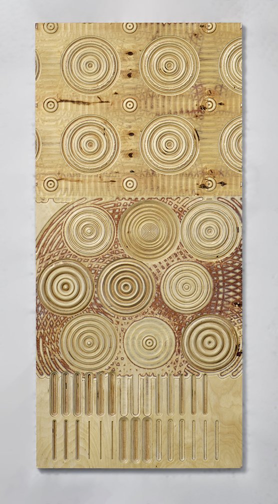 Quarter Sheet Overlay, 22.25” x 48” x 1”, 2019