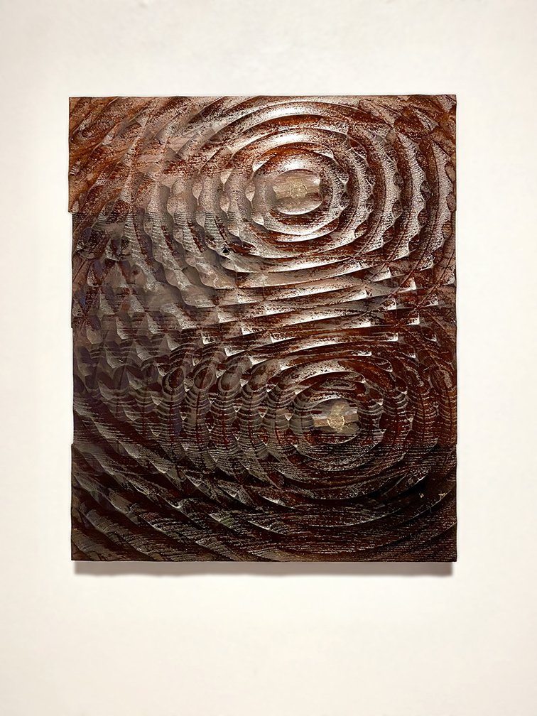 Vector woodblock