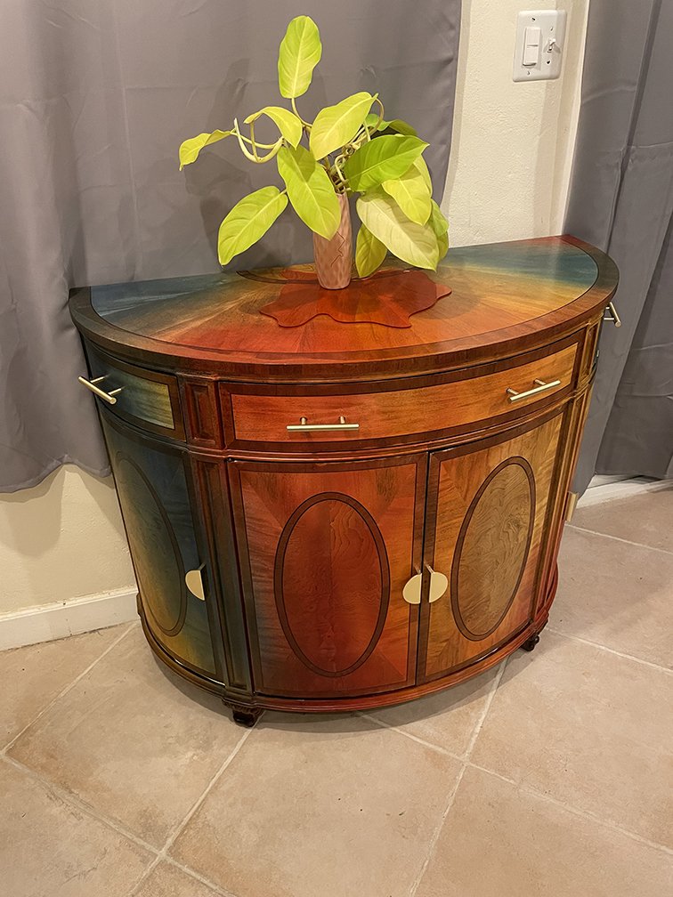 Rainbow bar refinish