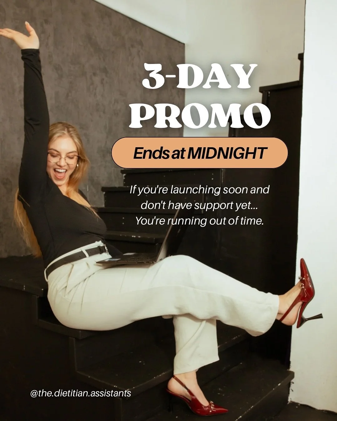 The 3-Day Promo ends TONIGHT!🚨

Today is the LAST day to get $100 OFF monthly retainer packages before the promo ends at 11:59PM EST tonight.

So if you're still debating, hit me up in the comments below or DMs and I can answer all your questions. ?