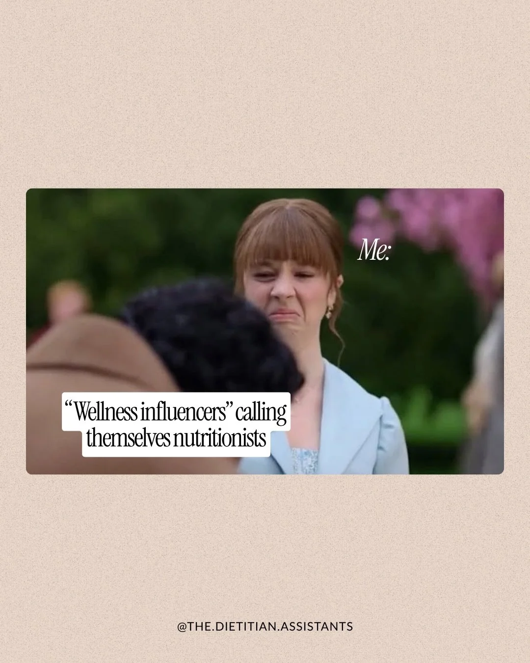 Dearest gentle reader,

It has come to my attention that some rather appalling business advice has been circulating among the ton of registered dietitians. One simply cannot remain silent in the face of such scandal 🫖

Yours truly,
The Dietitian Ass