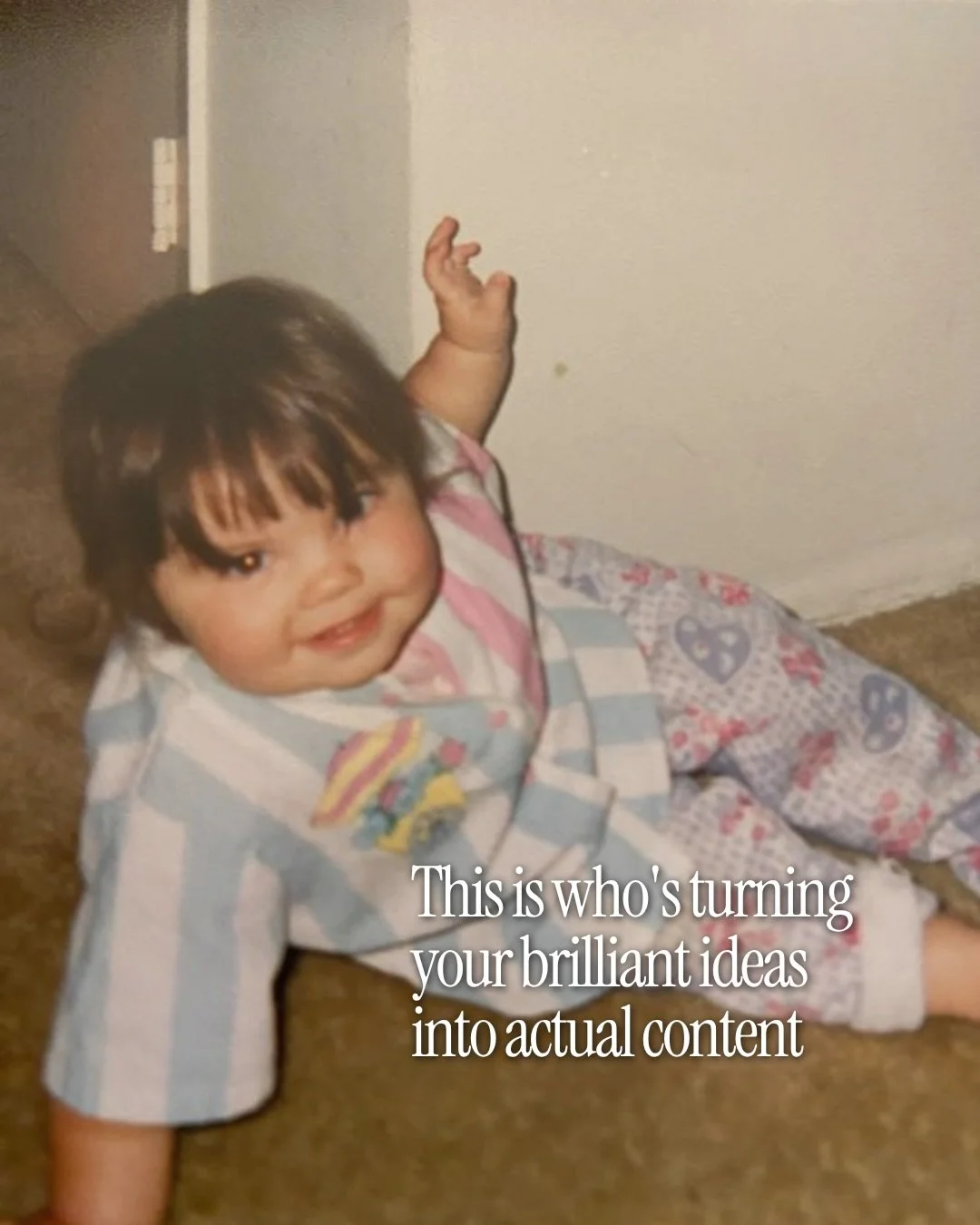 Born to support y&rsquo;all 👶✨

This baby had no idea she&rsquo;d grow up to be a dietitian VA 😆And honestly? I wouldn&rsquo;t have it any other way. 

#virtualassistant #dietitianva #antidietdietitian #registereddietitian #dietitianbusiness